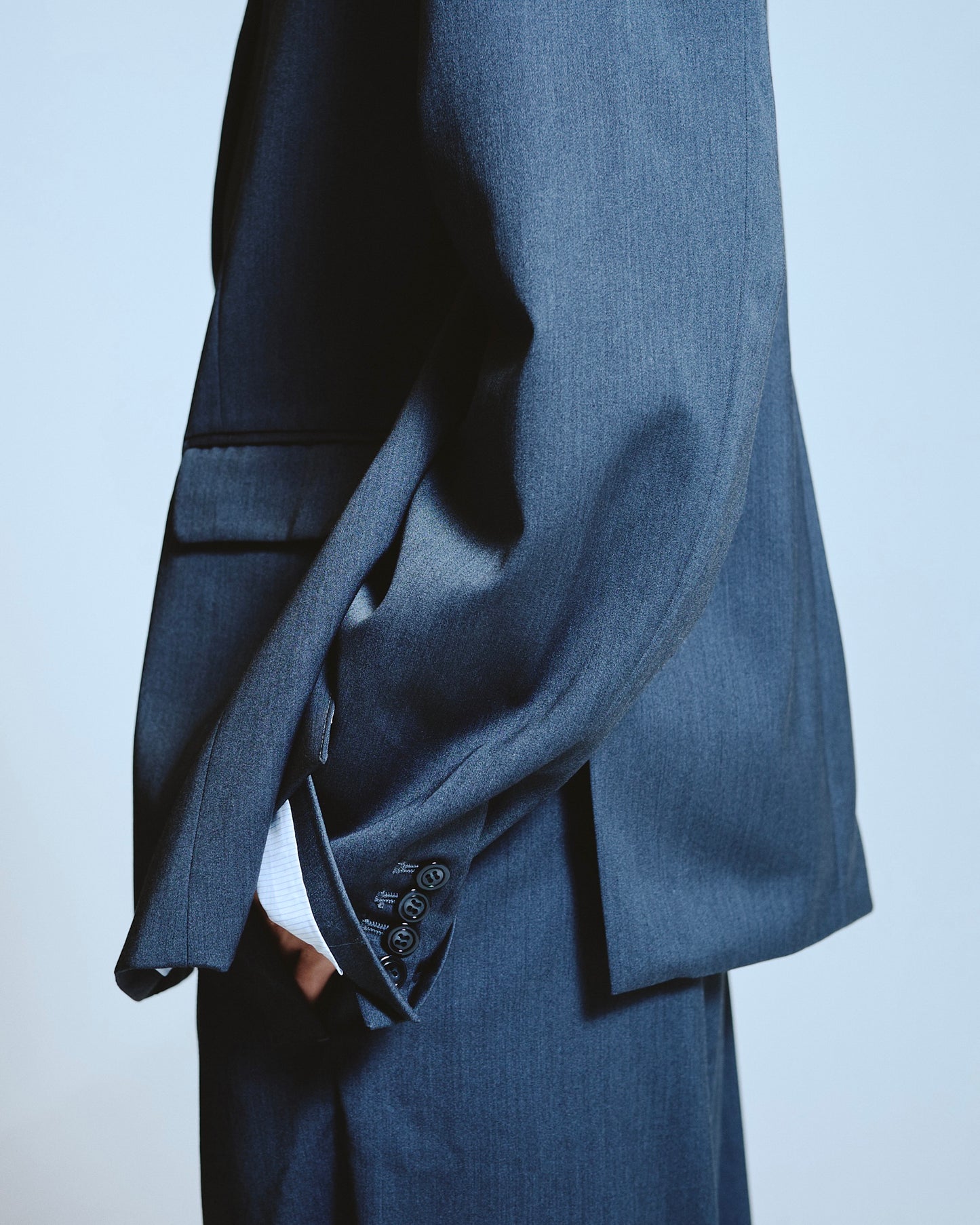 double breasted tailored jacket