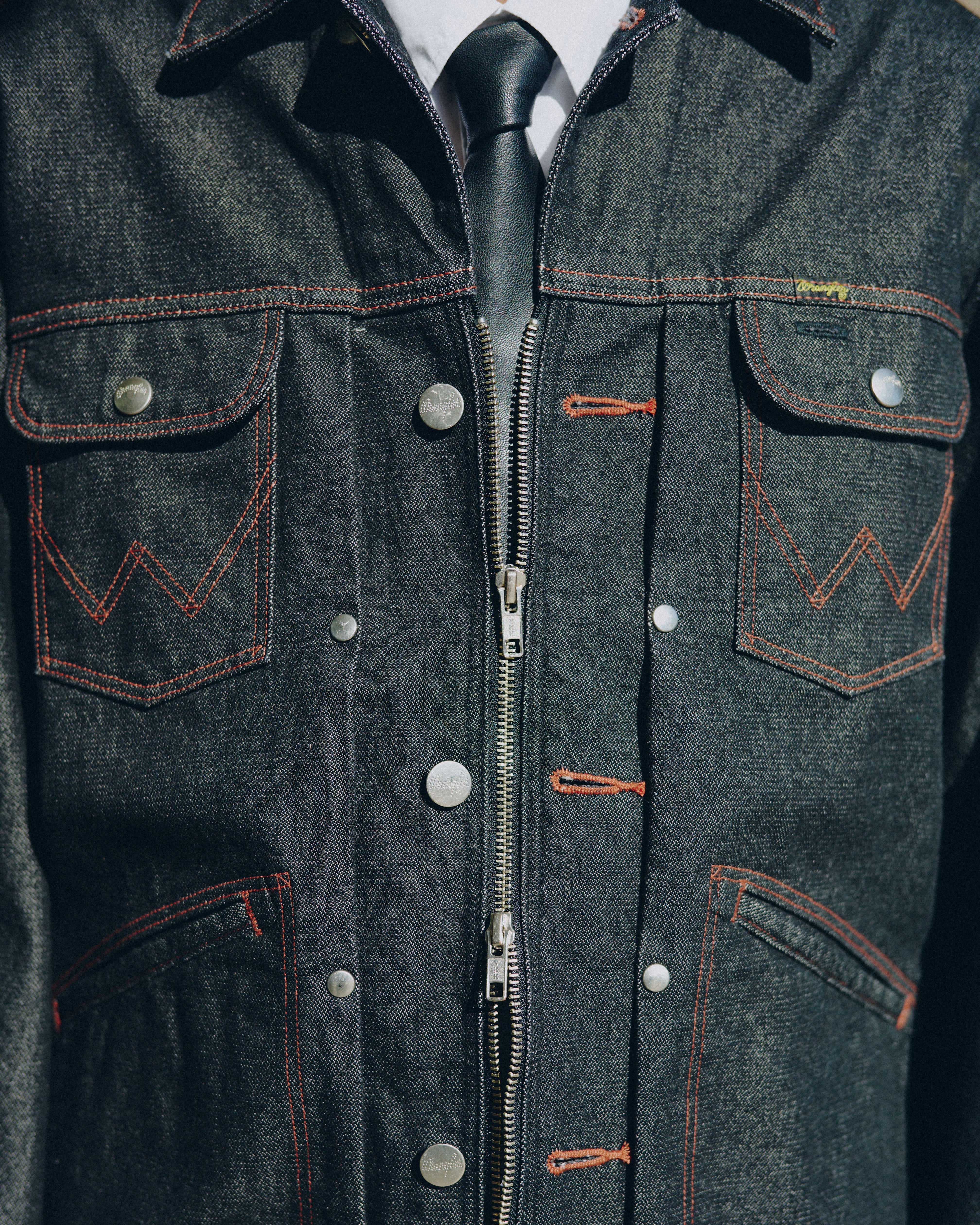 Wrangler × CamphorWood】 custom 2way trucker denim jacket 【124MJ