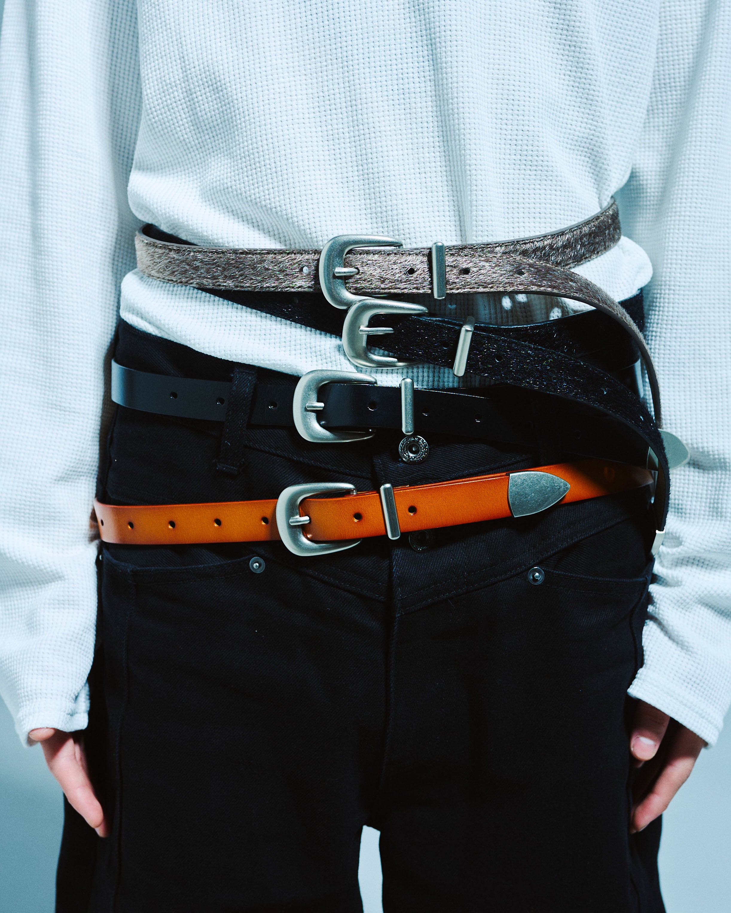 VEGAN HARAKO WESTERN BELT – CAMPHOR WOOD - OFFICIAL ONLINE STORE