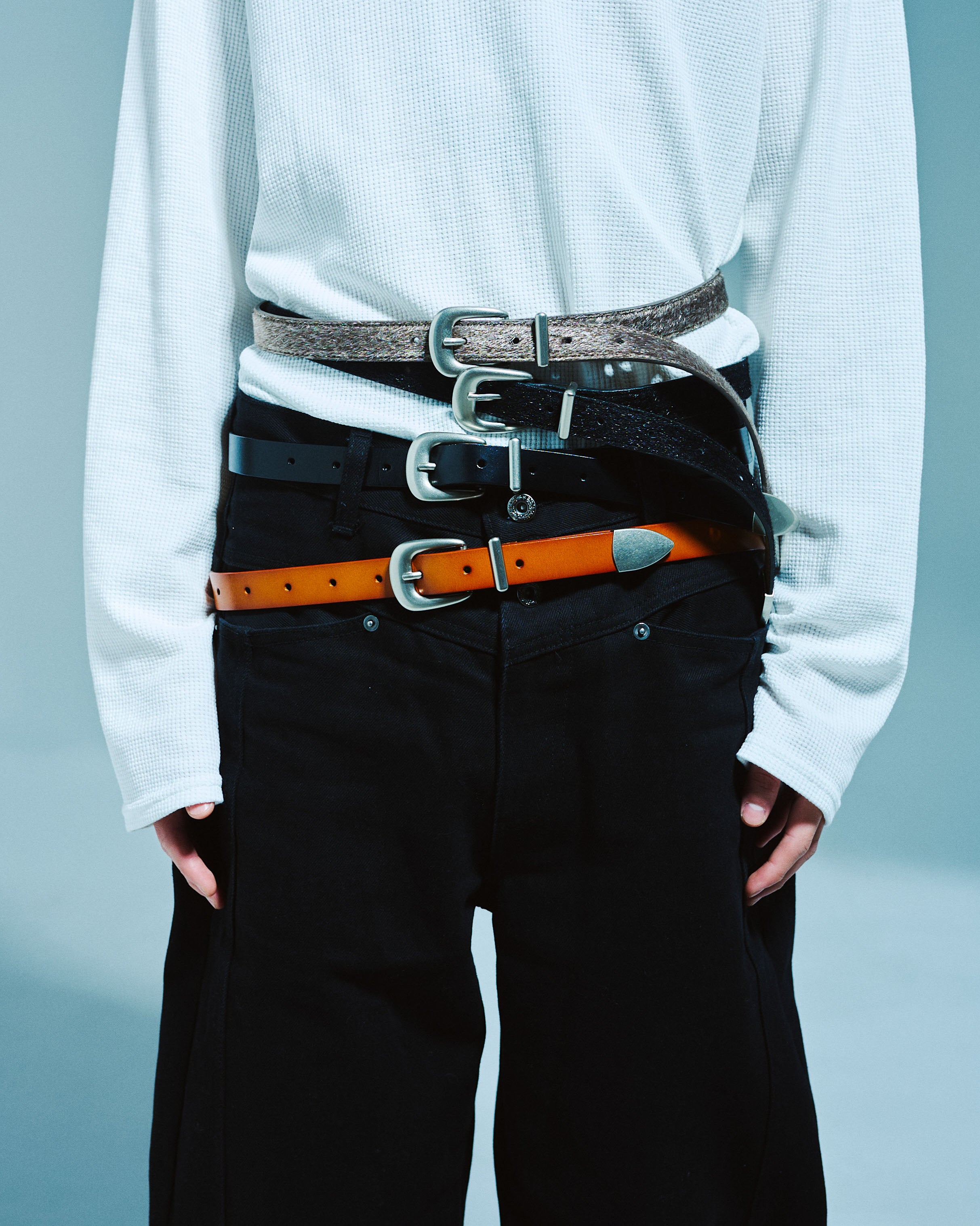 VEGAN HARAKO WESTERN BELT – CAMPHOR WOOD - OFFICIAL ONLINE STORE