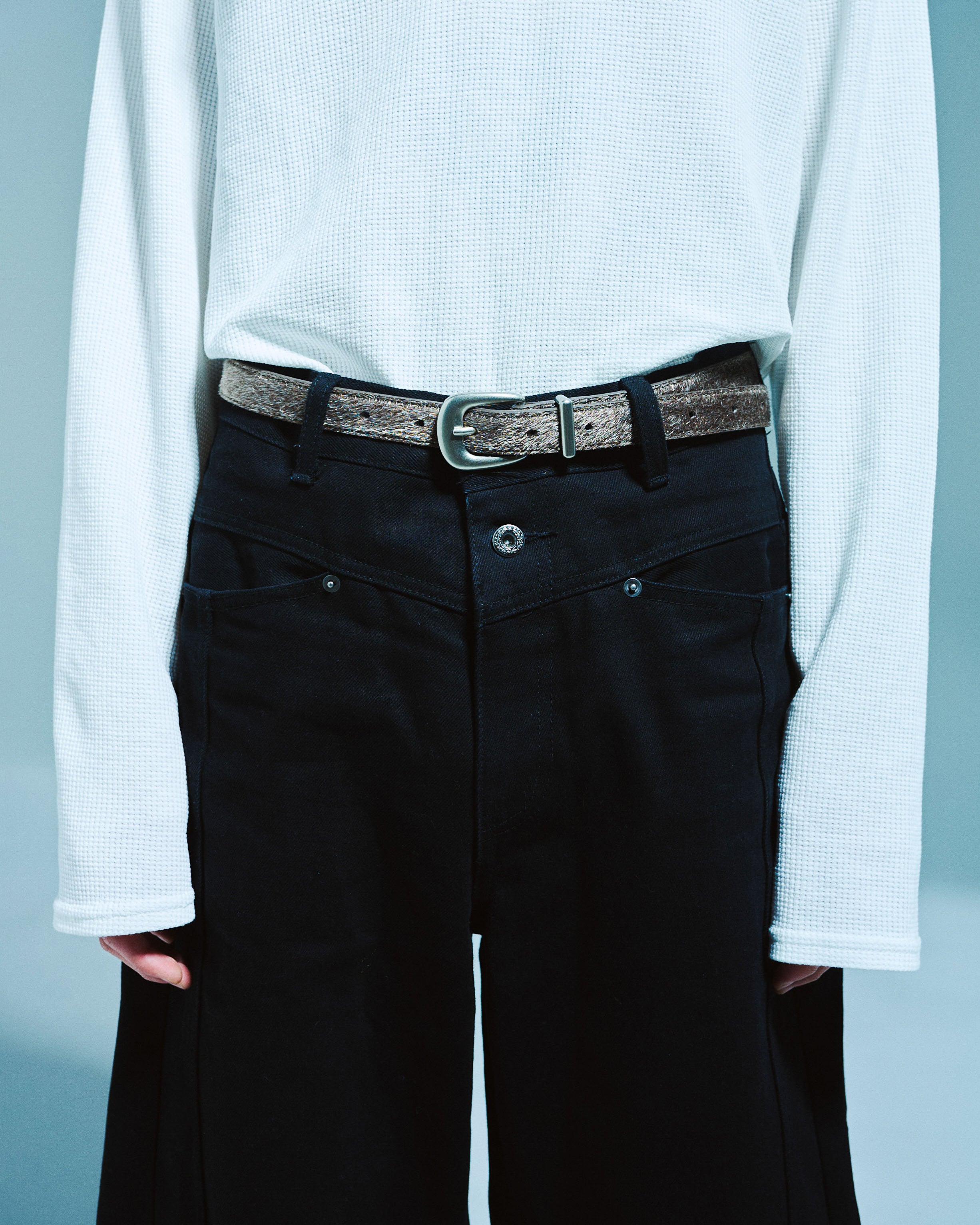 VEGAN HARAKO WESTERN BELT – CAMPHOR WOOD - OFFICIAL ONLINE STORE