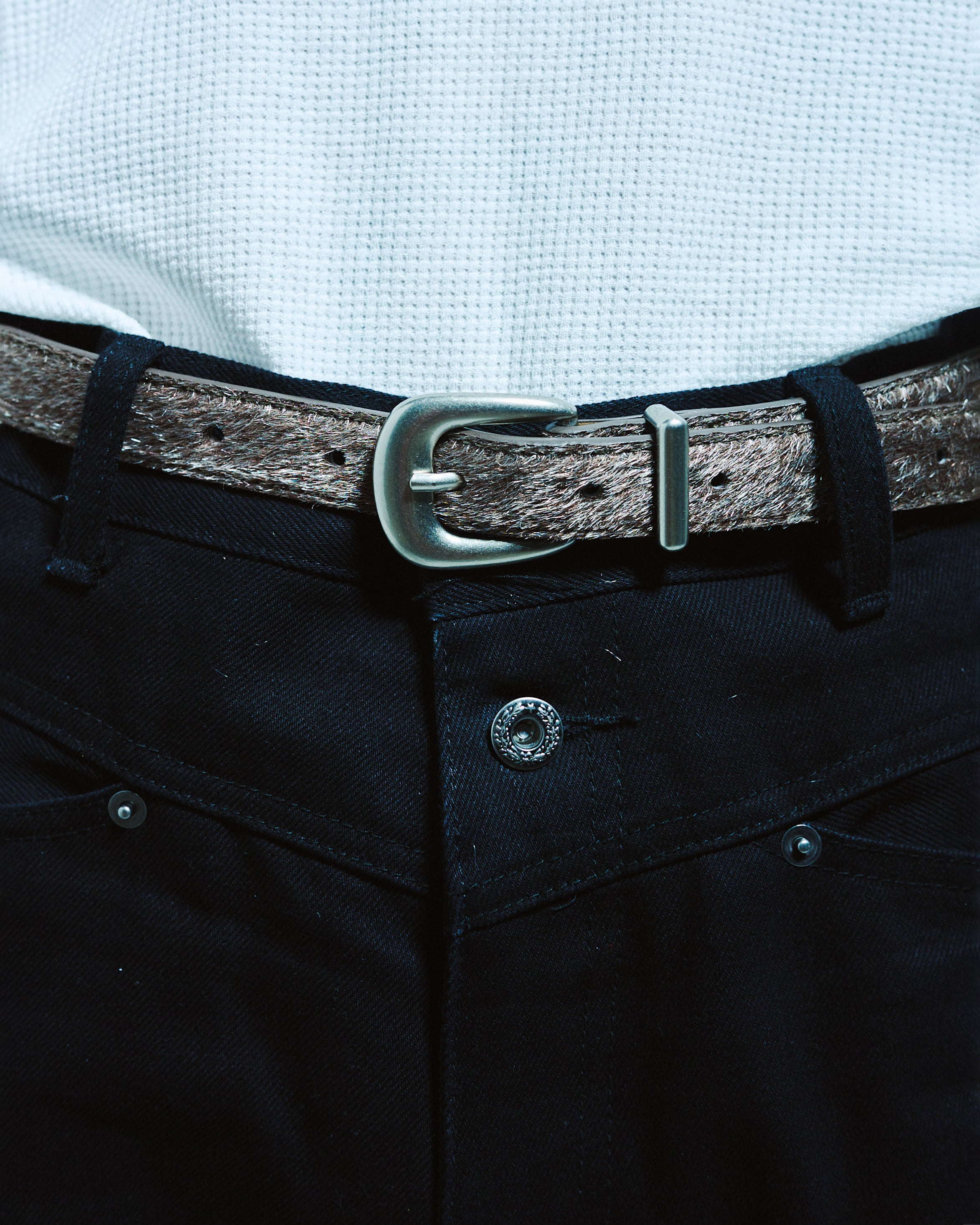 VEGAN HARAKO WESTERN BELT – CAMPHOR WOOD - OFFICIAL ONLINE STORE