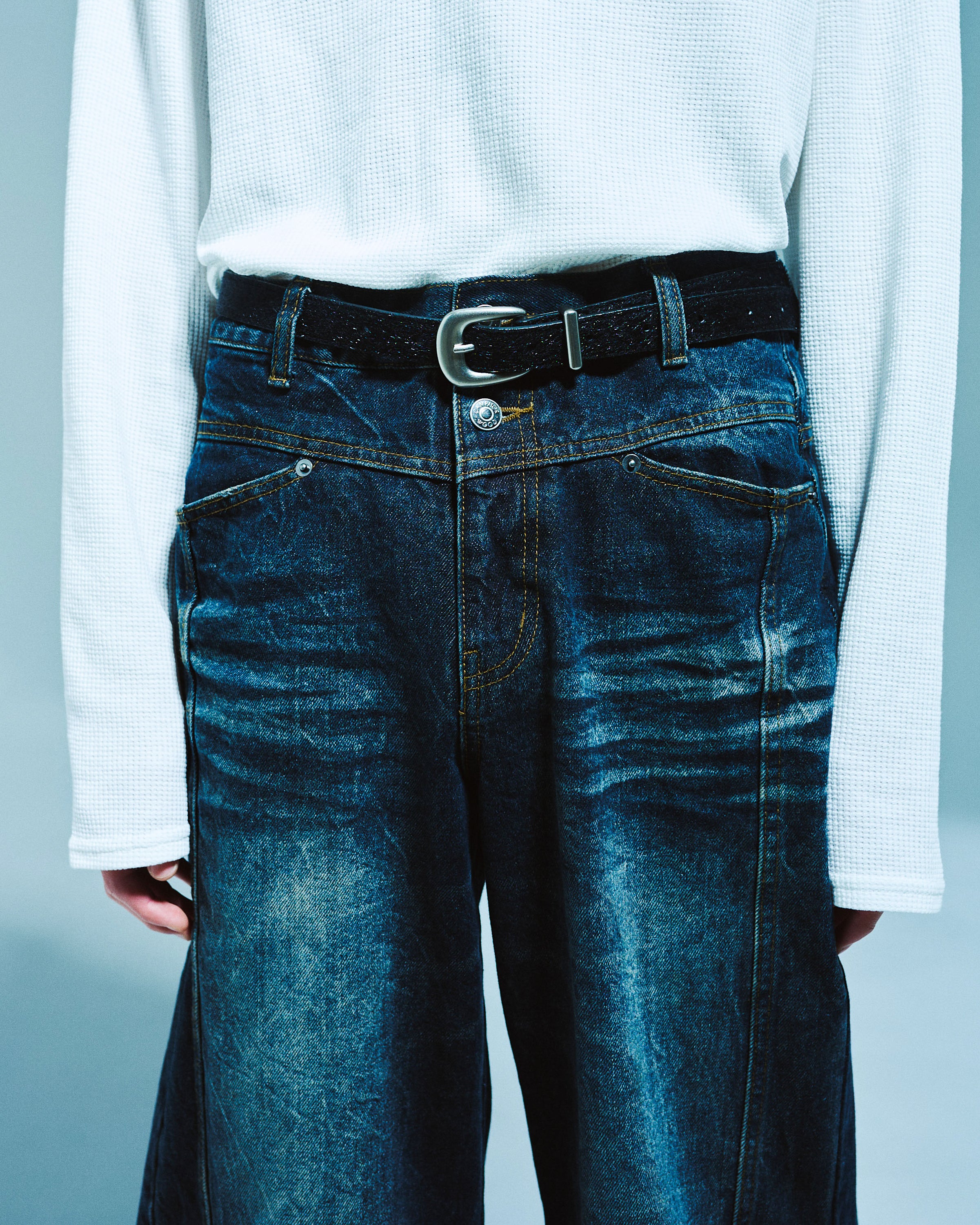 VEGAN HARAKO WESTERN BELT – CAMPHOR WOOD - OFFICIAL ONLINE STORE