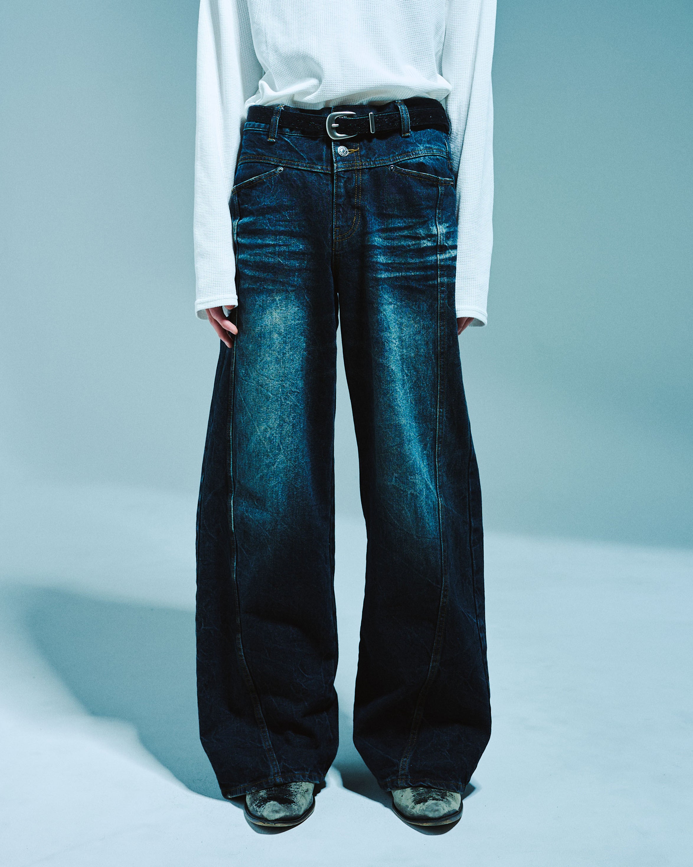 VEGAN HARAKO WESTERN BELT – CAMPHOR WOOD - OFFICIAL ONLINE STORE