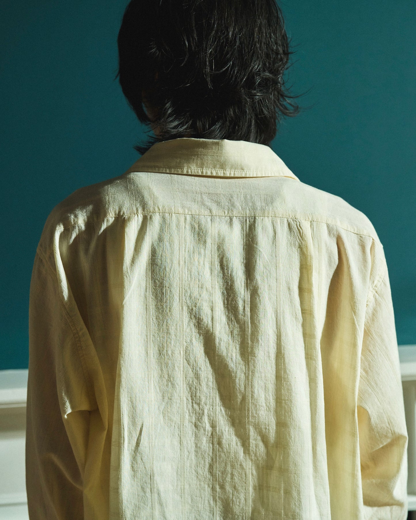 SHEER CHECK L/S SHIRTS