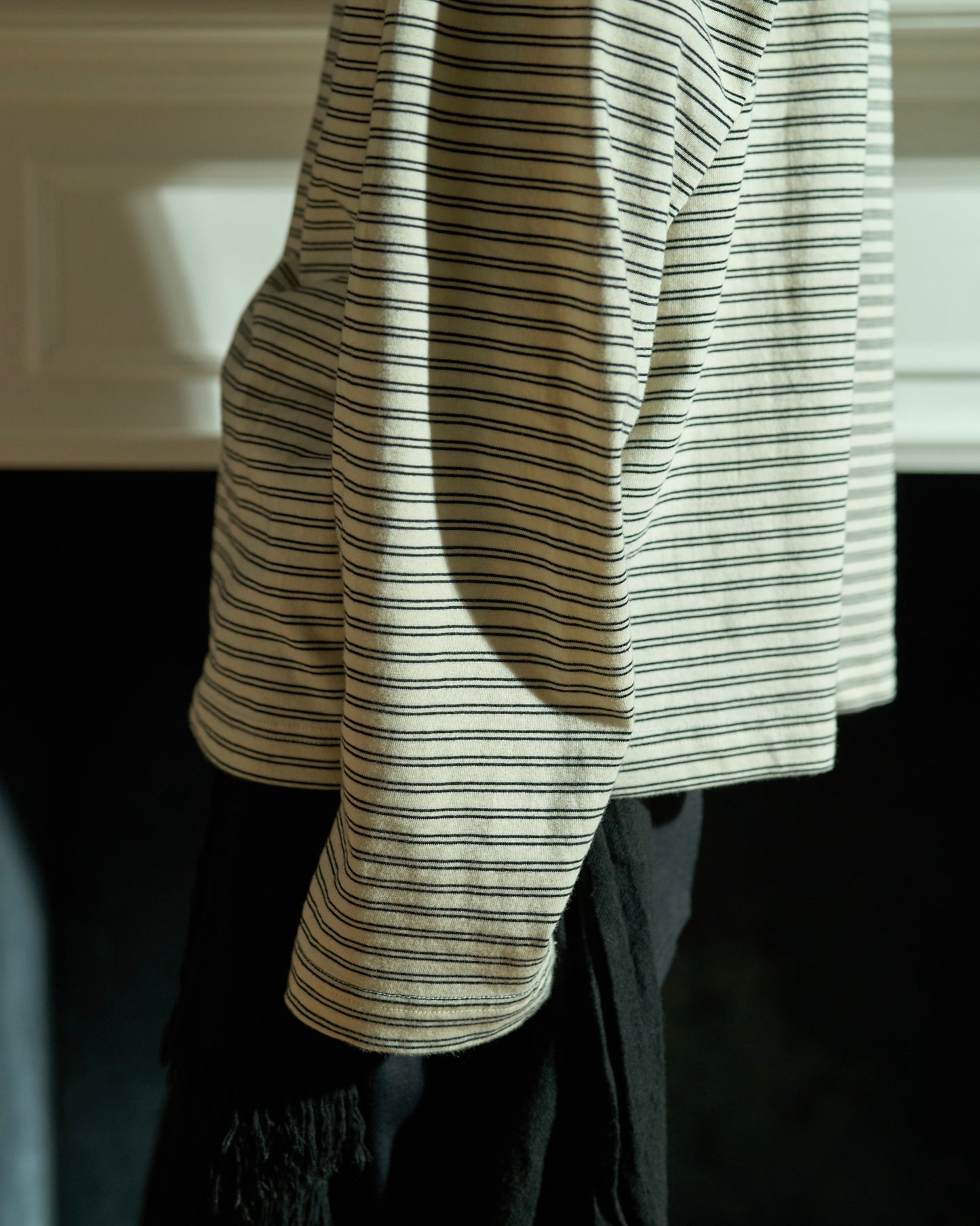 MULTI BORDER L/S TEE