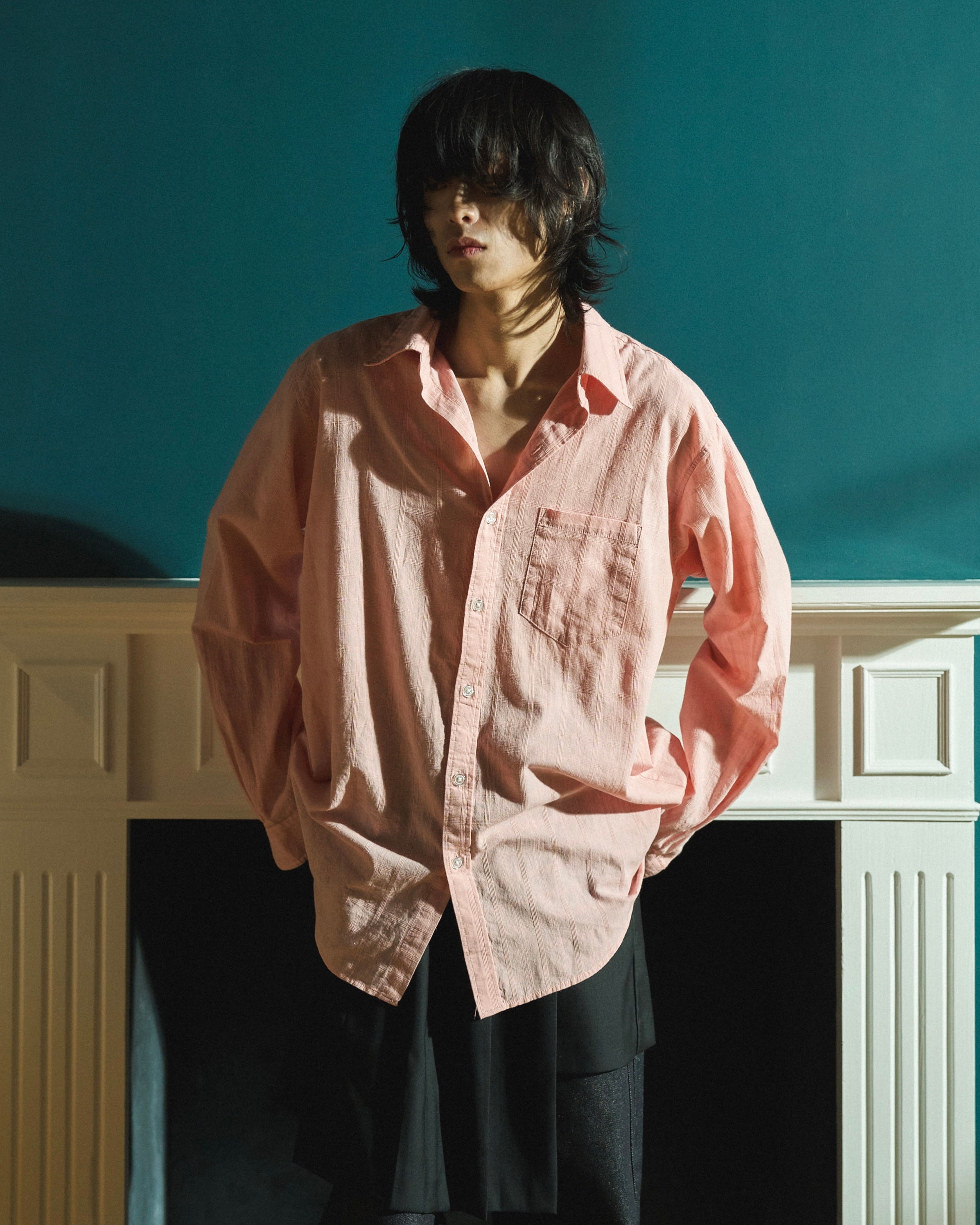 【新品】Camphor wood SHEER CHECKシアチェックシャツ SHEER CHECK L/S SHIRTS – CAMPHOR WOOD - OFFICIAL ONLINE STORE