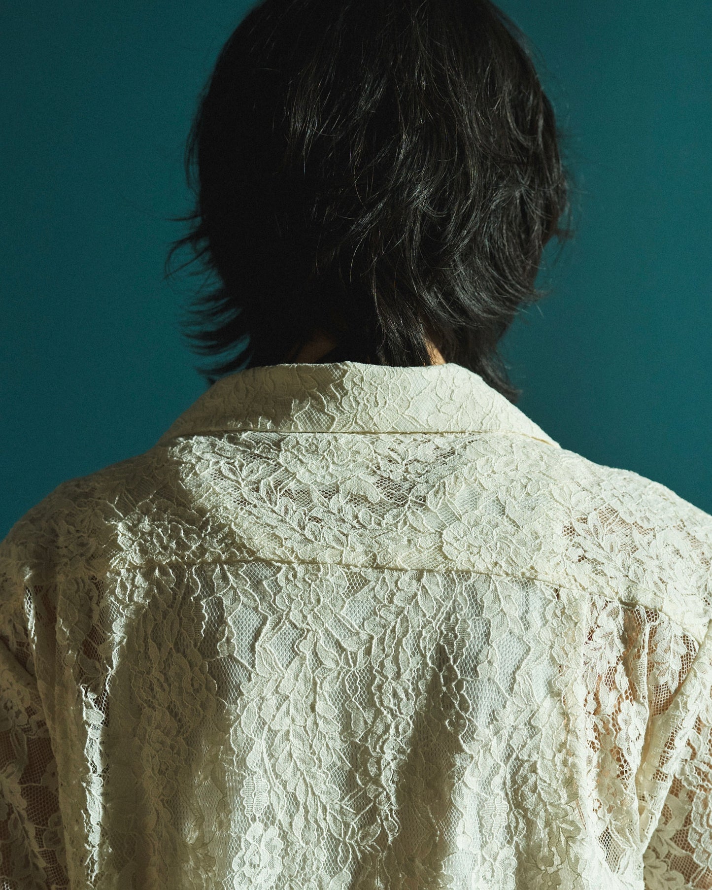 FLOWER BIJOU SHEER H/S SHIRTS
