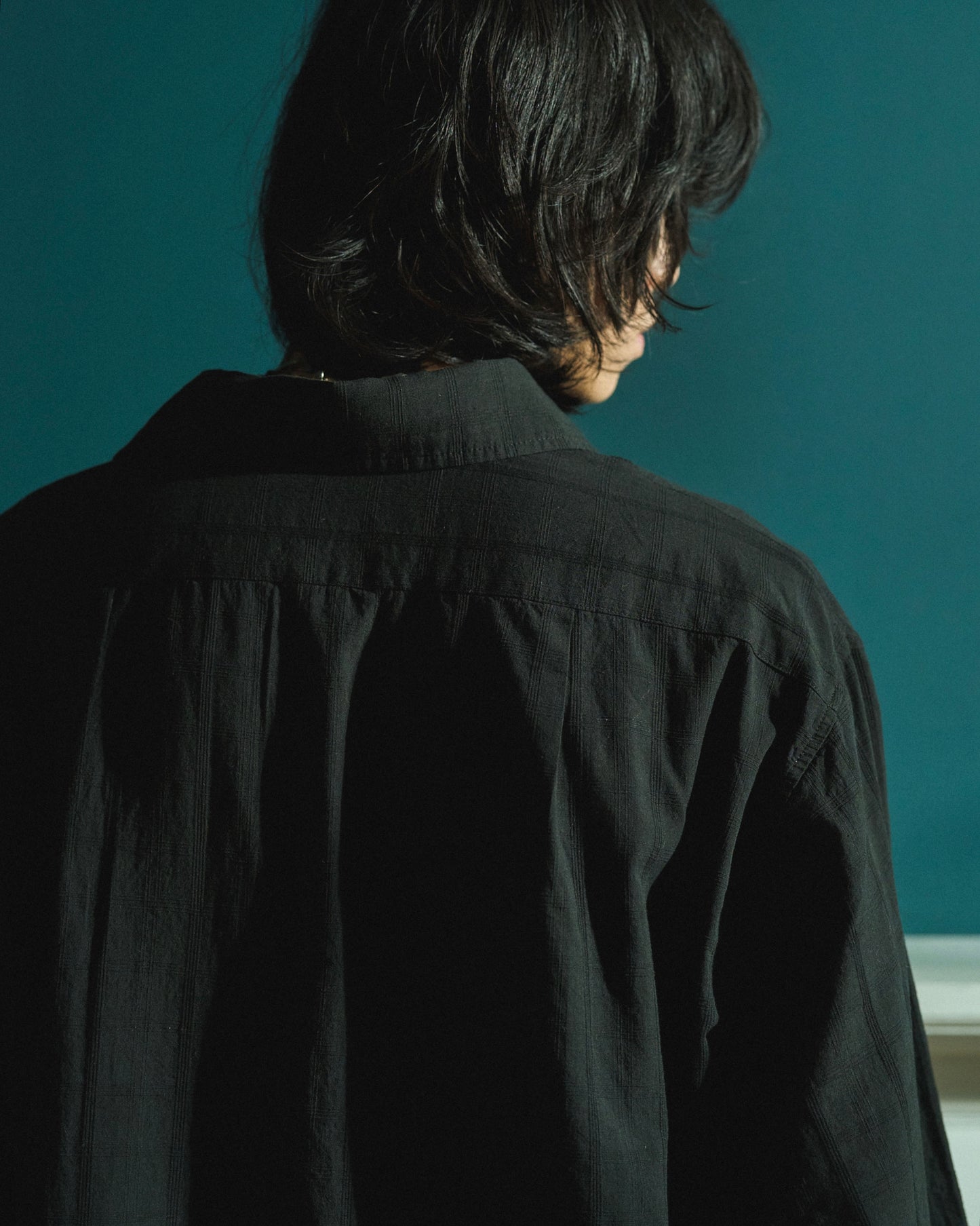 SHEER CHECK L/S SHIRTS