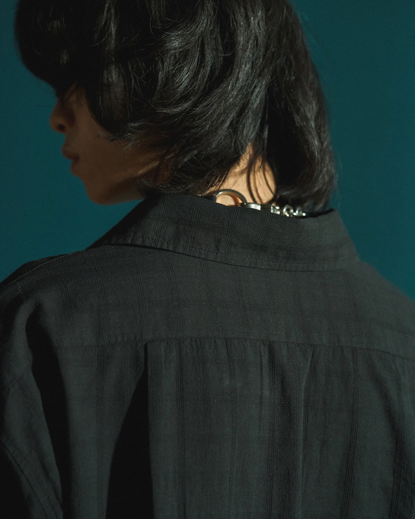 SHEER CHECK L/S SHIRTS