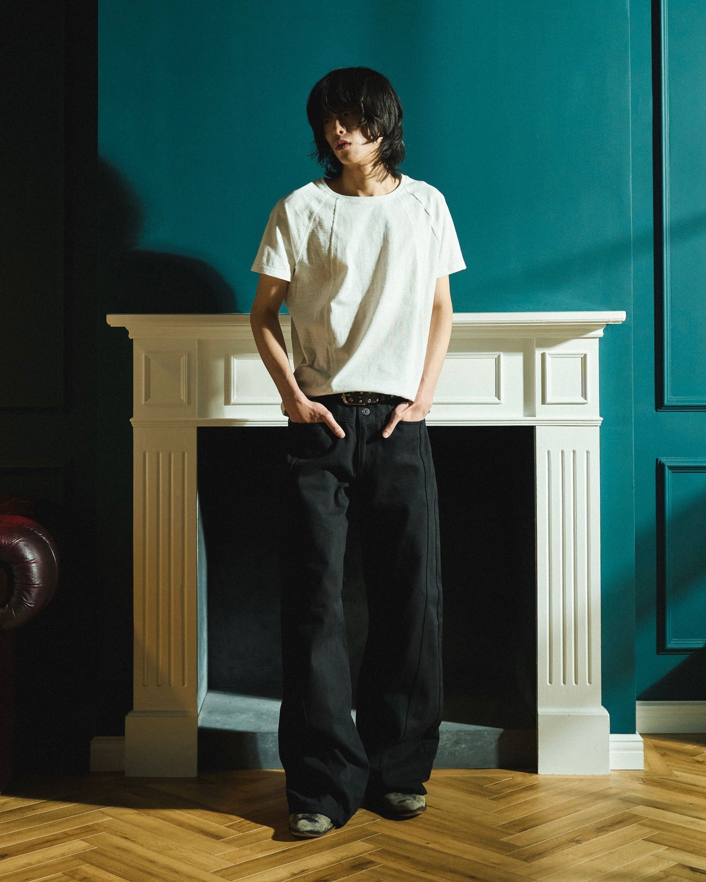 RAGLAN SEAM SLUB JUST TEE
