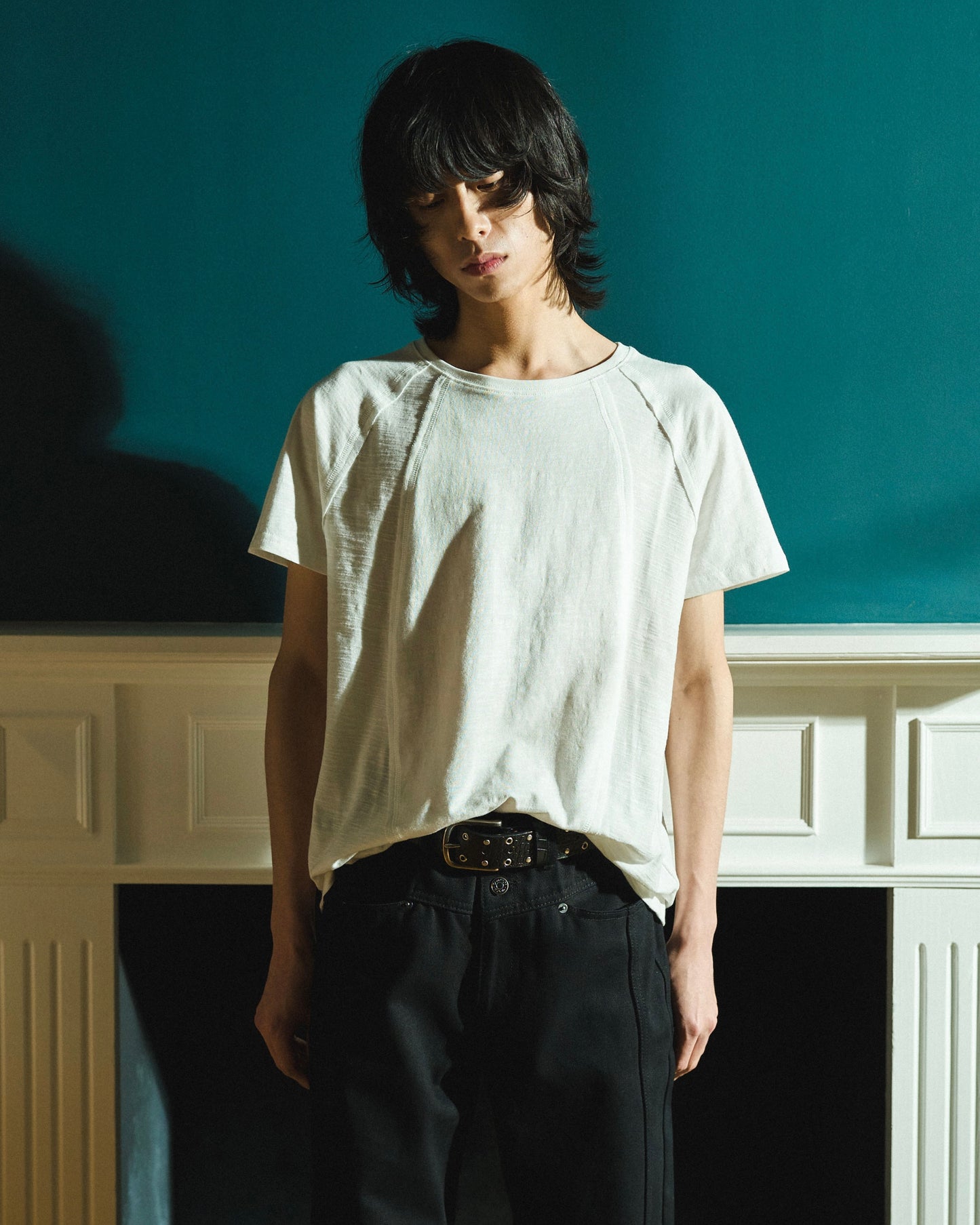 RAGLAN SEAM SLUB JUST TEE