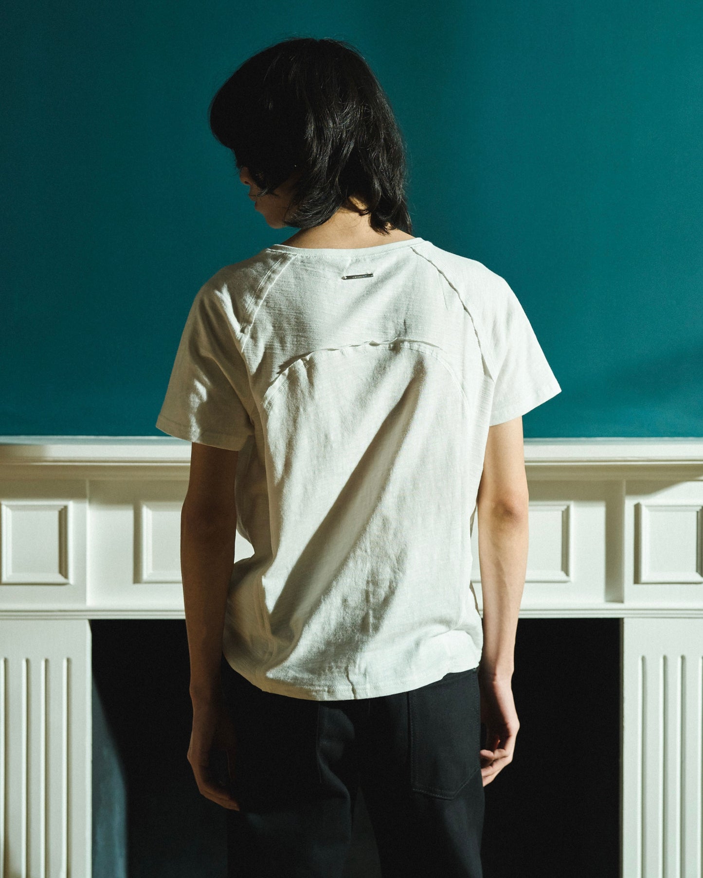 RAGLAN SEAM SLUB JUST TEE