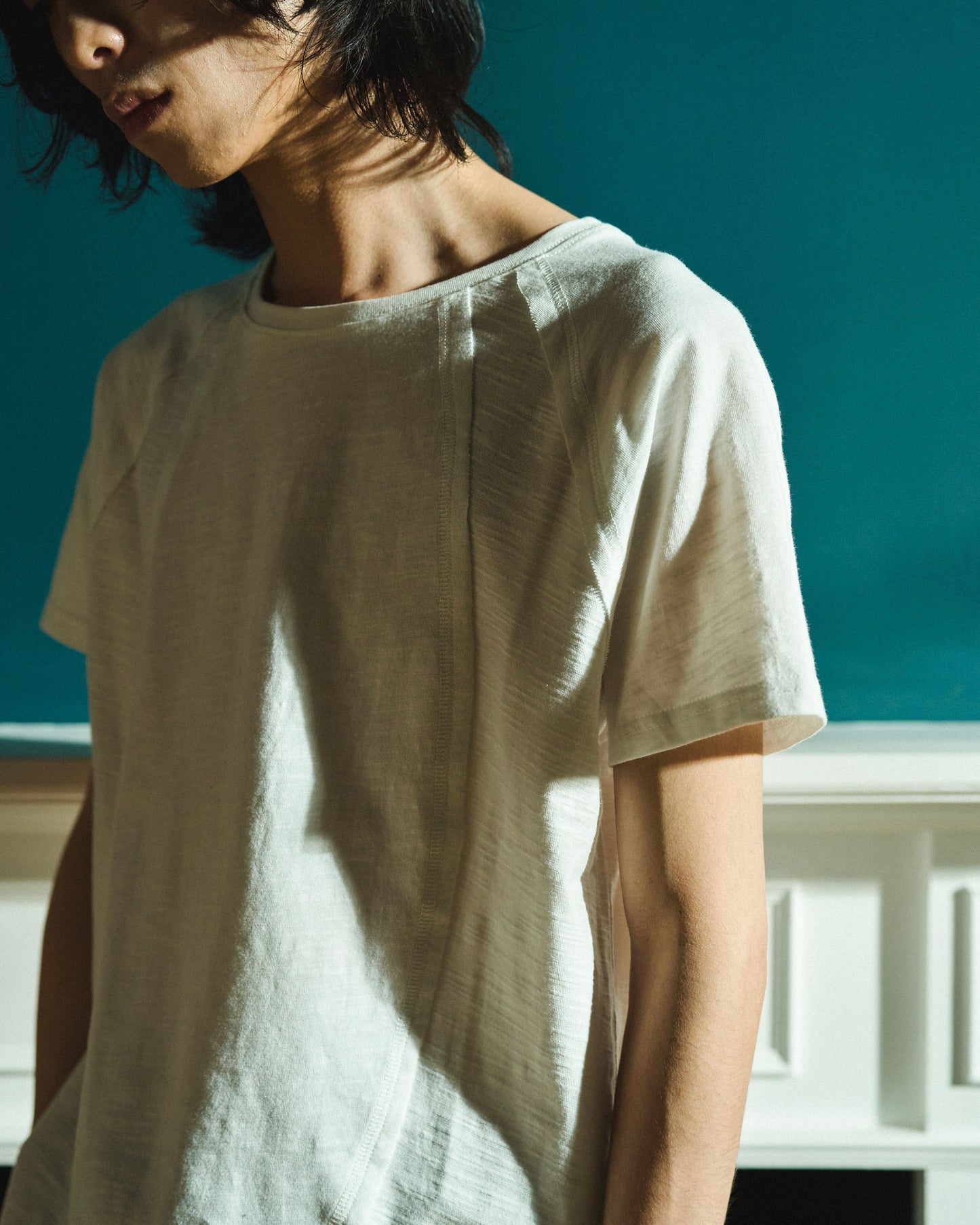 RAGLAN SEAM SLUB JUST TEE