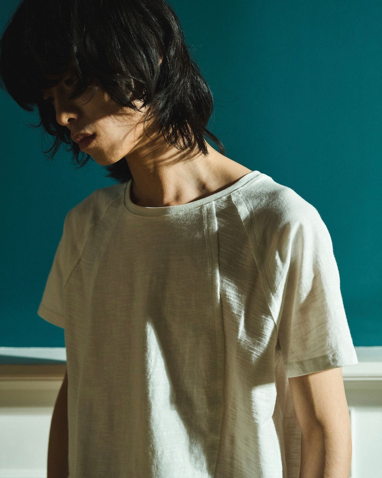 RAGLAN SEAM SLUB JUST TEE