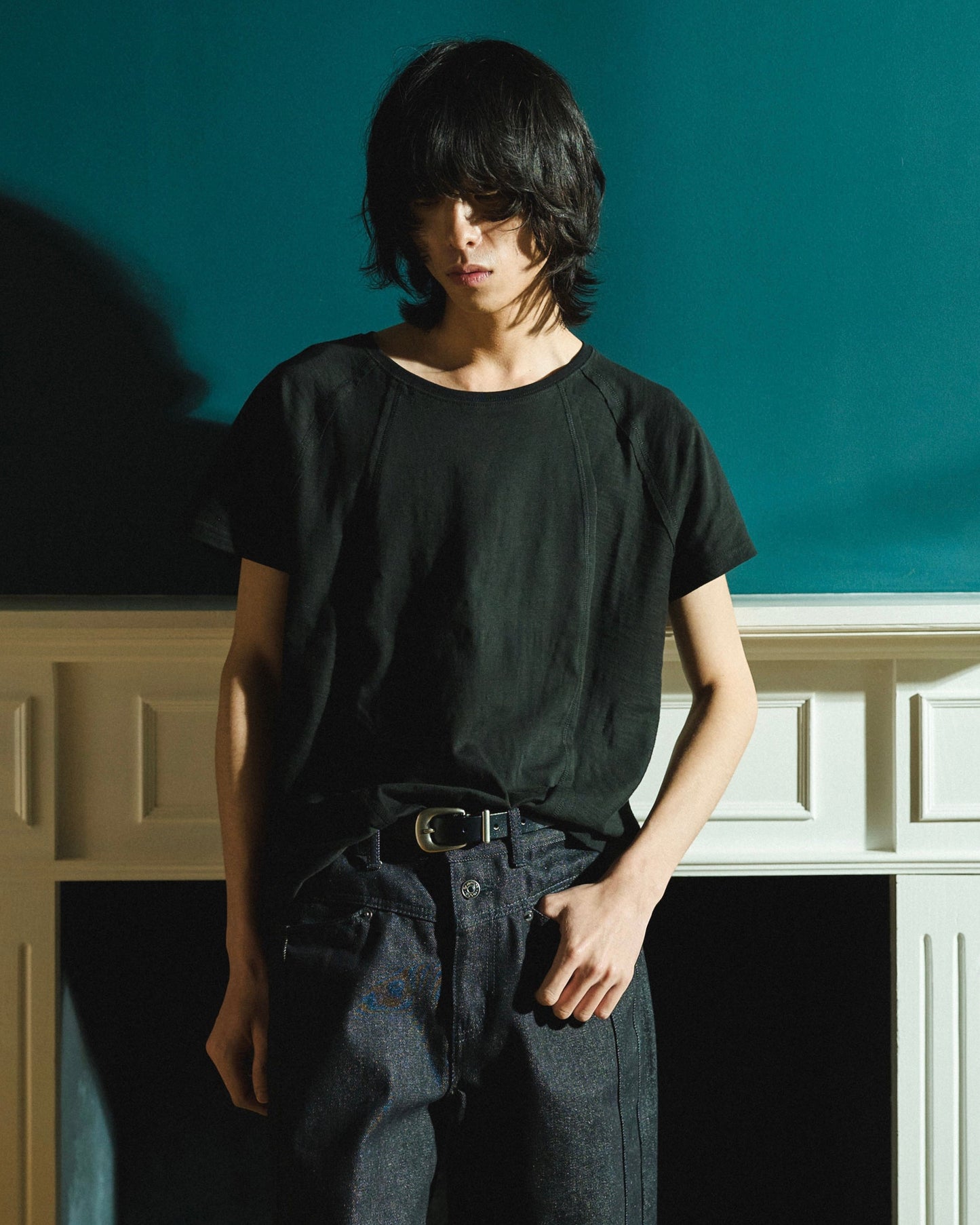 RAGLAN SEAM SLUB JUST TEE