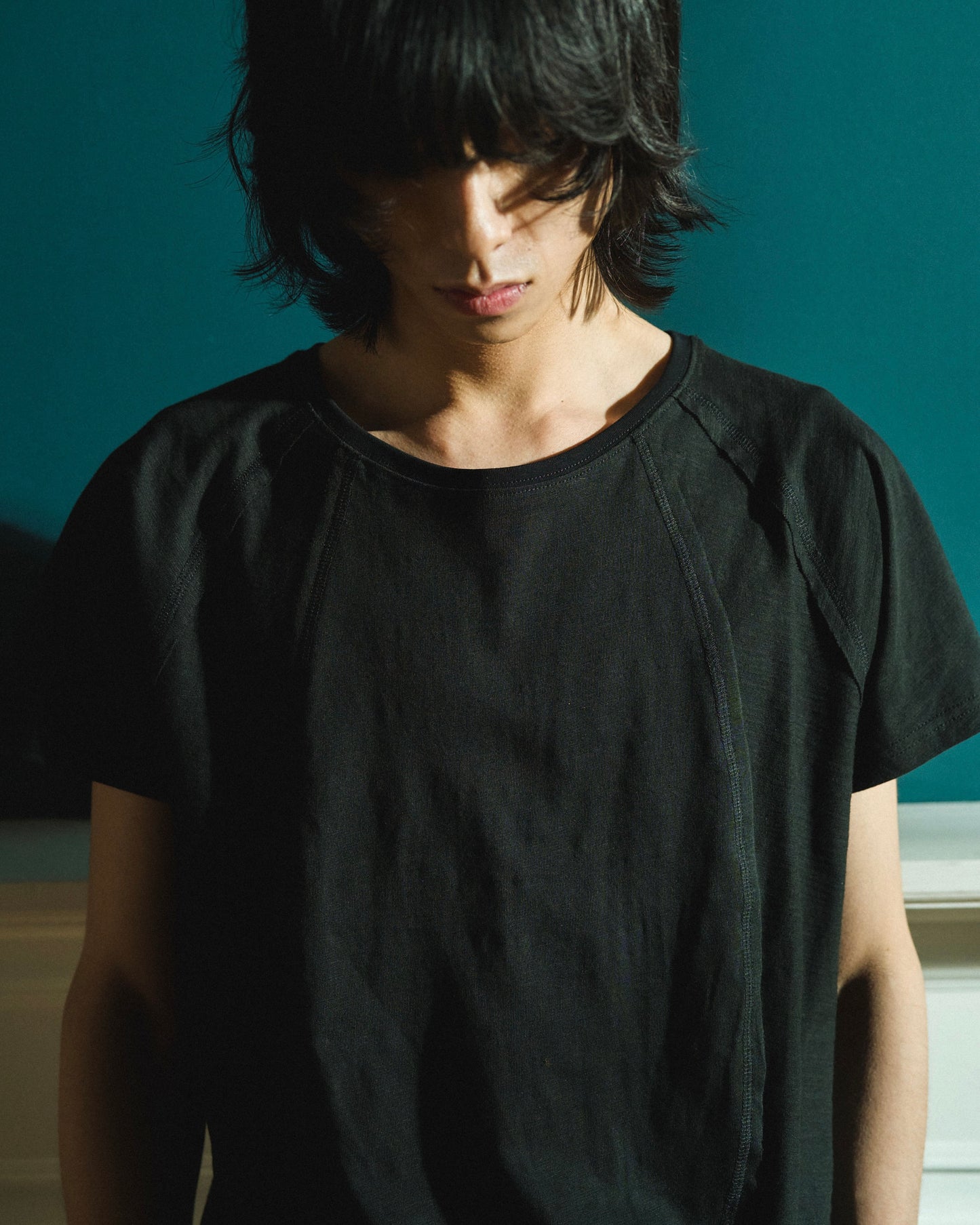 RAGLAN SEAM SLUB JUST TEE