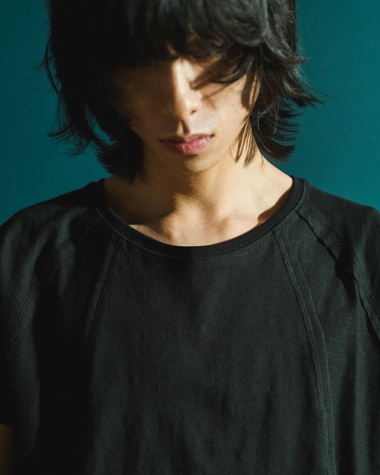 RAGLAN SEAM SLUB JUST TEE