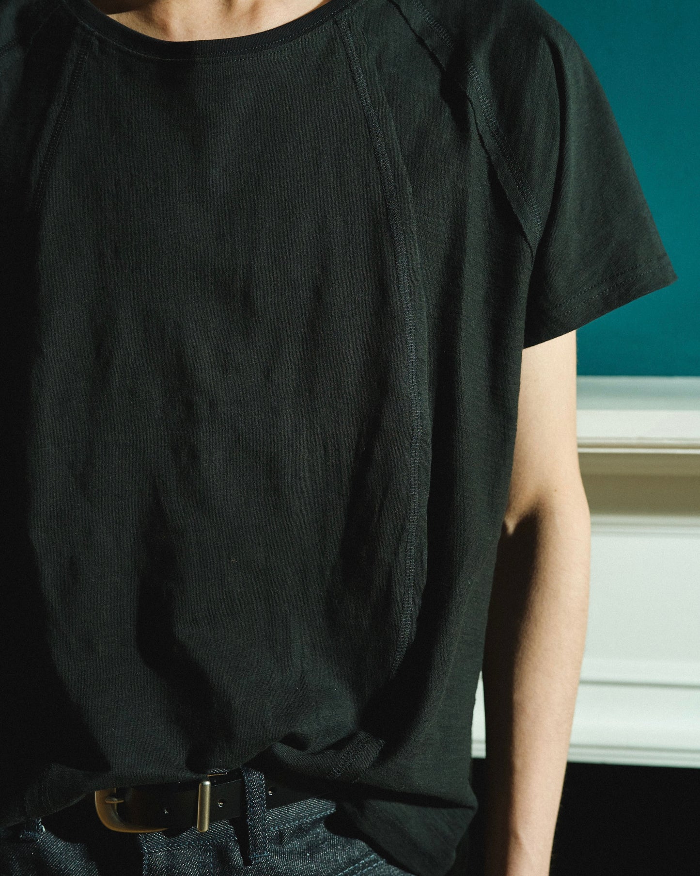RAGLAN SEAM SLUB JUST TEE