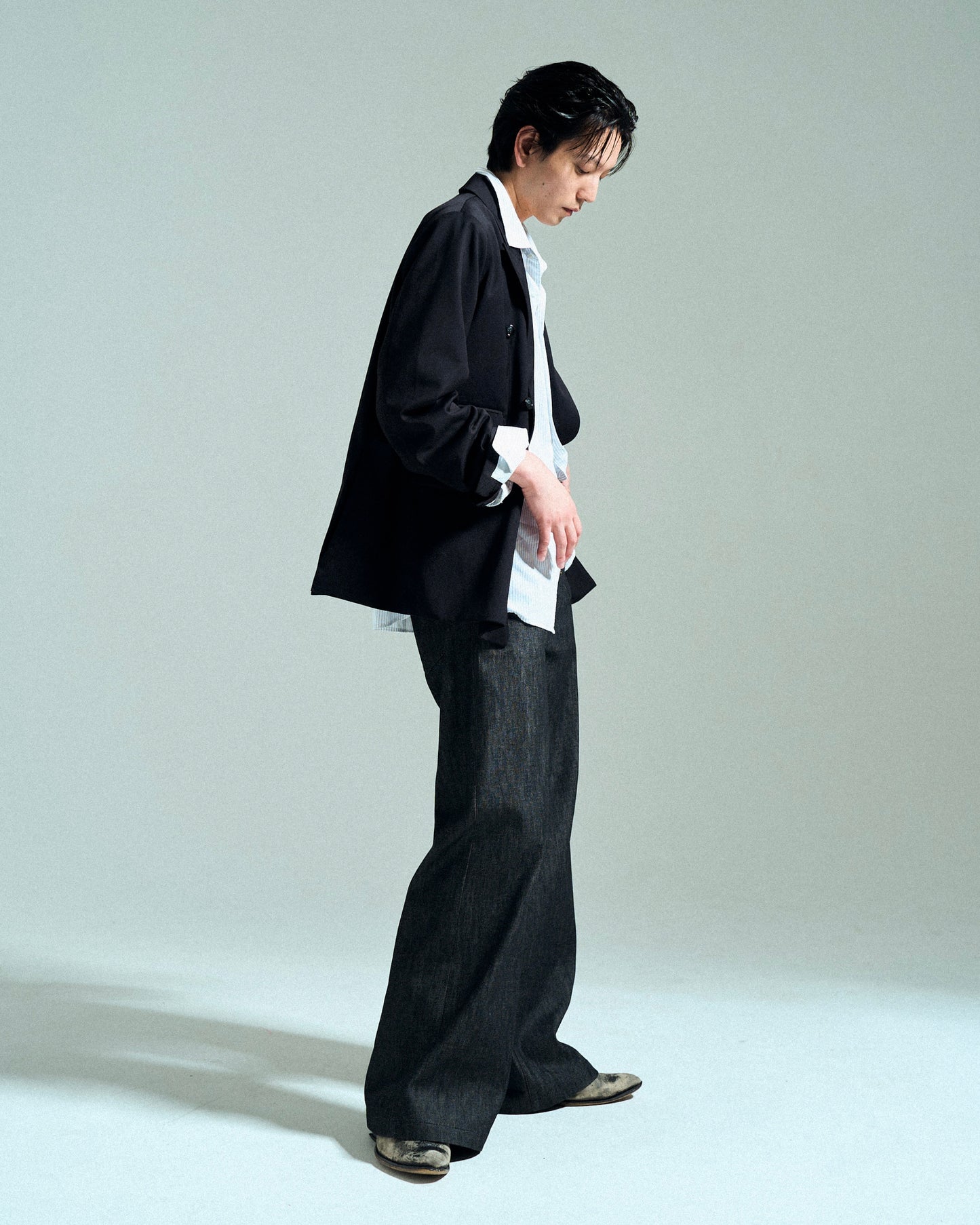 【MADE IN JAPAN】13OZ RIGID STRAIGHT SLUB DENIM