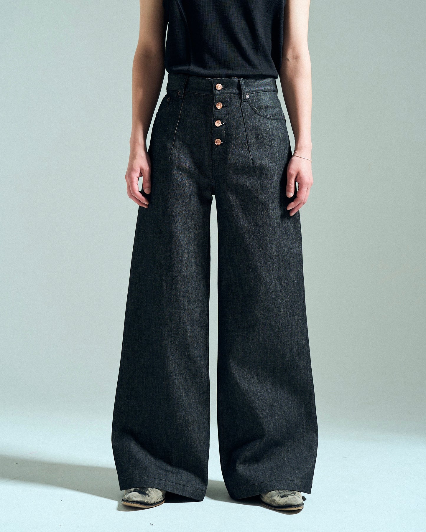 【MADE IN JAPAN】13OZ RIGID STRAIGHT SLUB DENIM