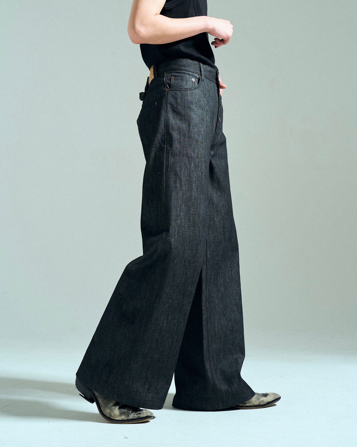【MADE IN JAPAN】13OZ RIGID STRAIGHT SLUB DENIM