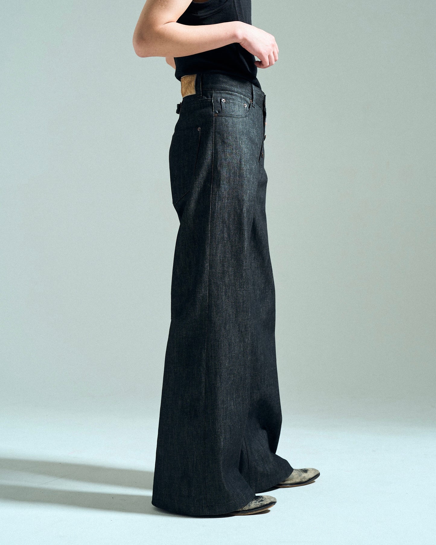 【MADE IN JAPAN】13OZ RIGID STRAIGHT SLUB DENIM