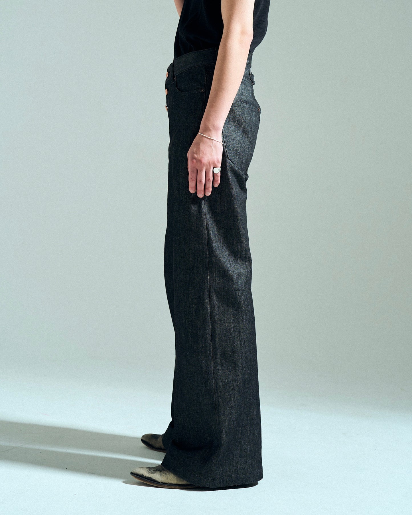 【MADE IN JAPAN】13OZ RIGID STRAIGHT SLUB DENIM