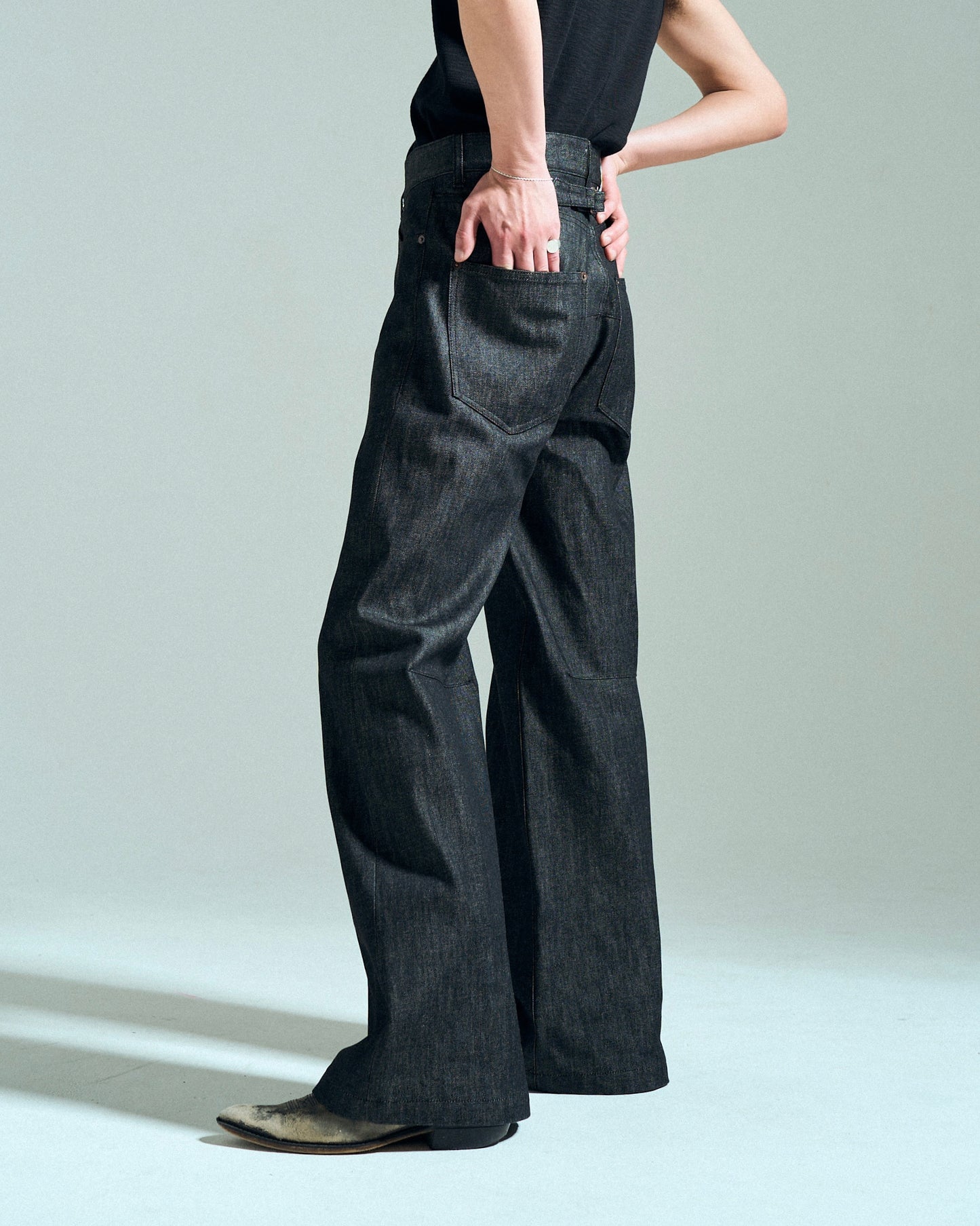 【MADE IN JAPAN】13OZ RIGID STRAIGHT SLUB DENIM