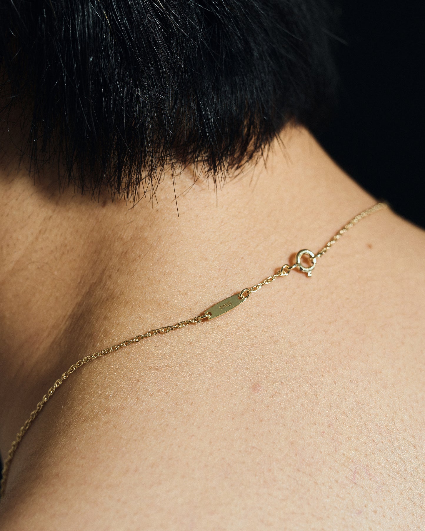SILVER 925 TWIST CHAIN NECKLACE