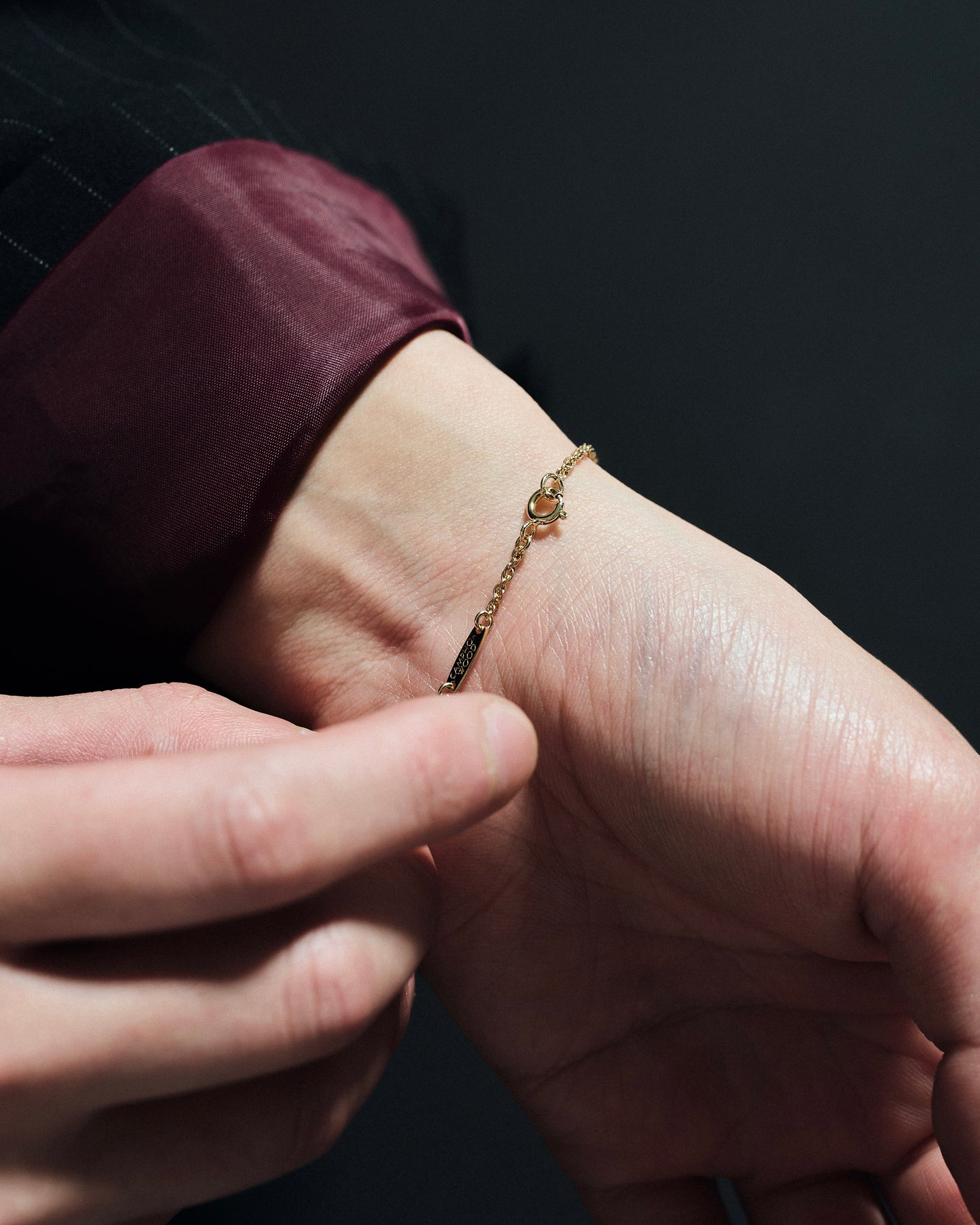 SILVER 925 TWIST CHAIN BRACELET