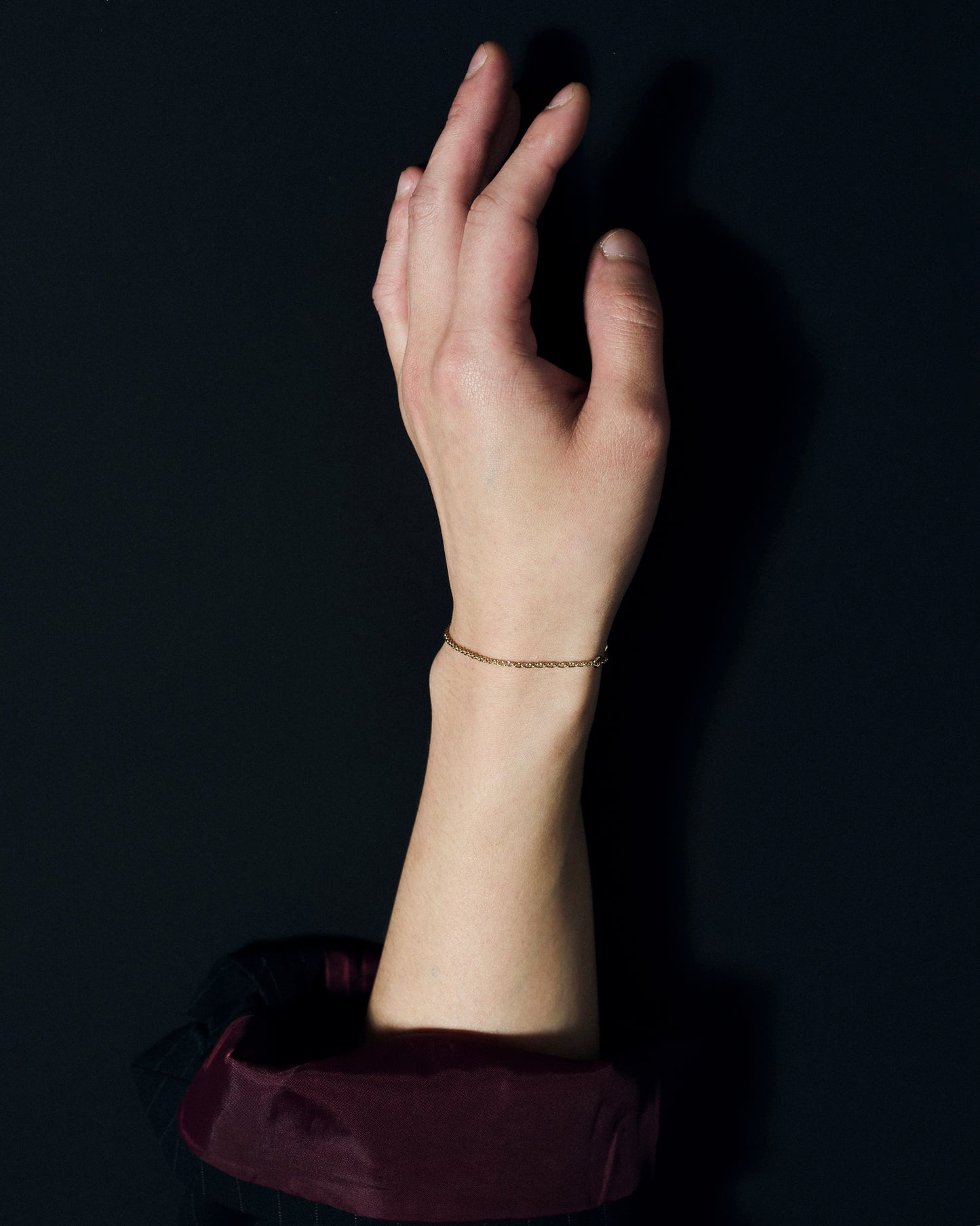 SILVER 925 TWIST CHAIN BRACELET