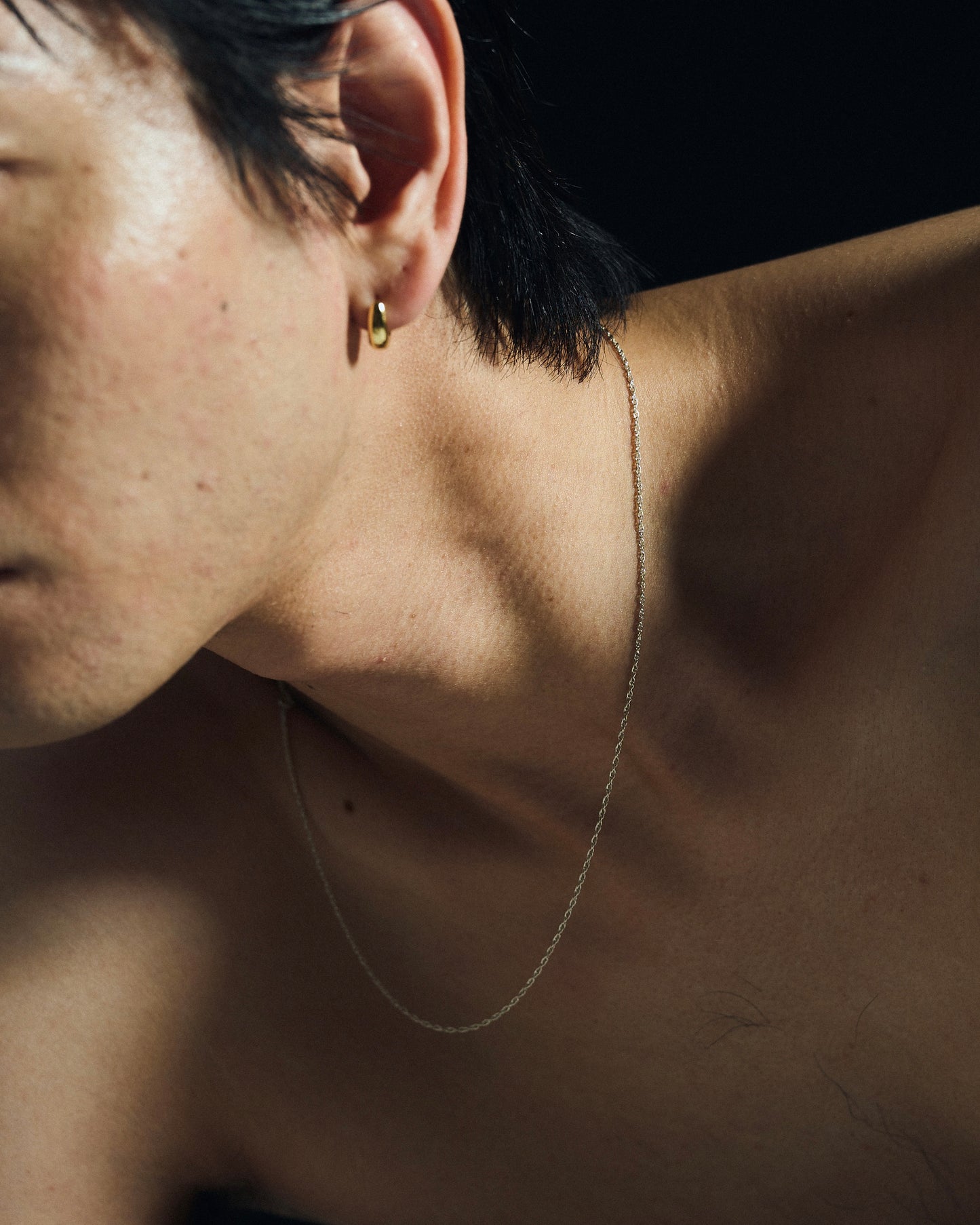 SILVER 925 TWIST CHAIN NECKLACE