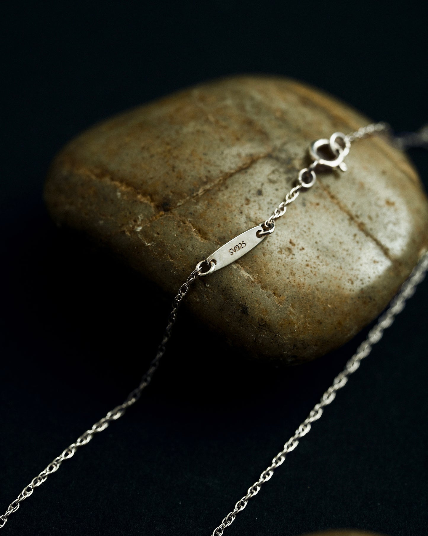 SILVER 925 TWIST CHAIN NECKLACE