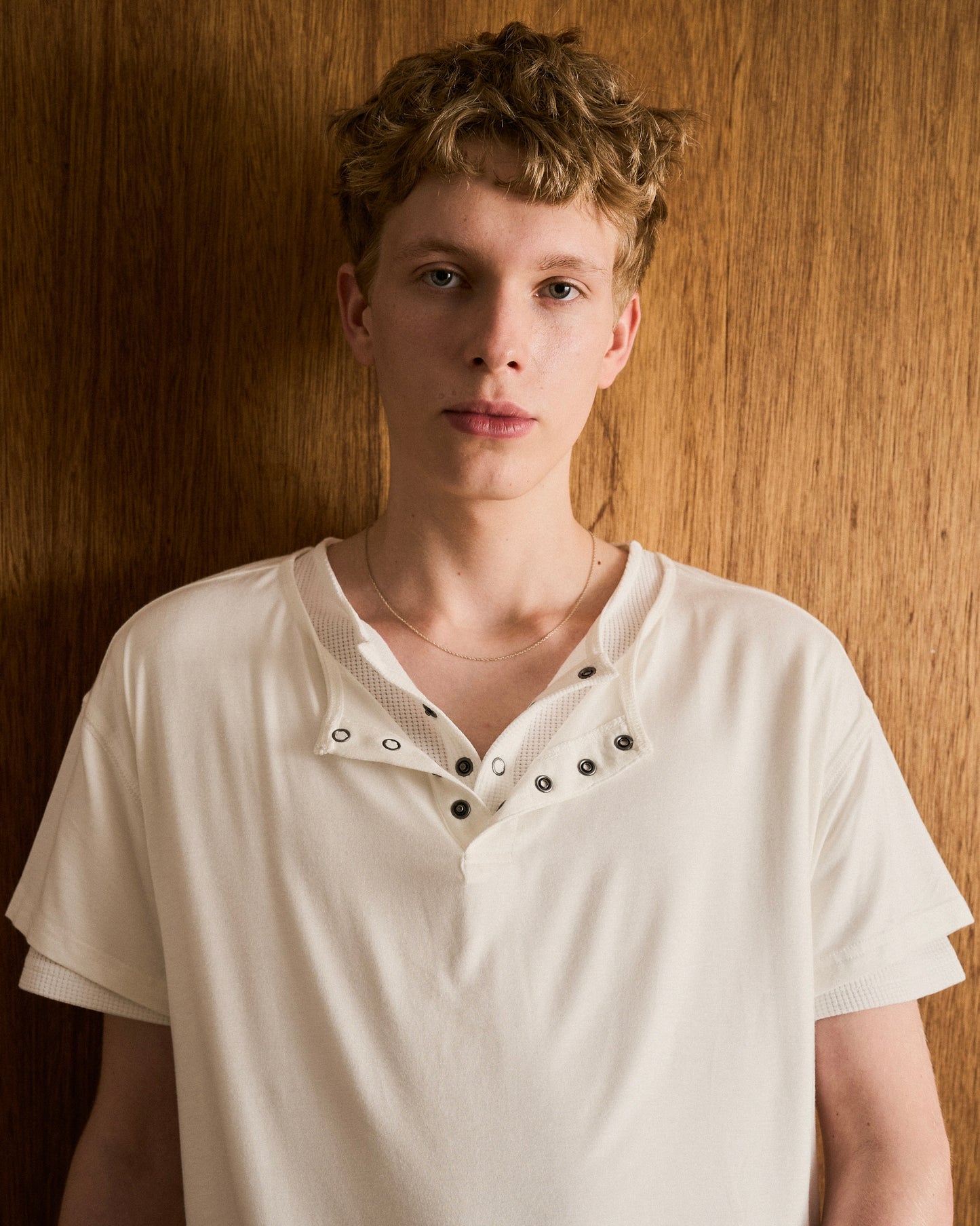 2PIECE HENELY-NECK H/S TEE