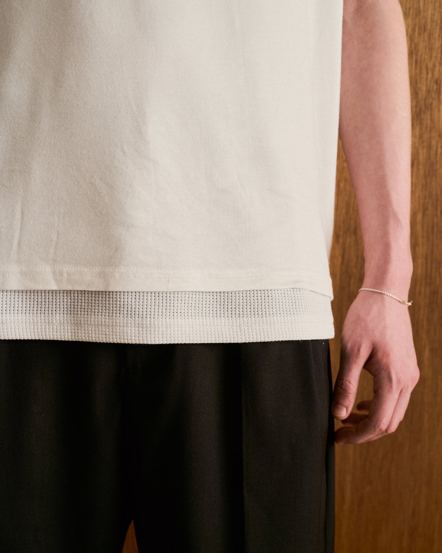 2PIECE HENELY-NECK H/S TEE