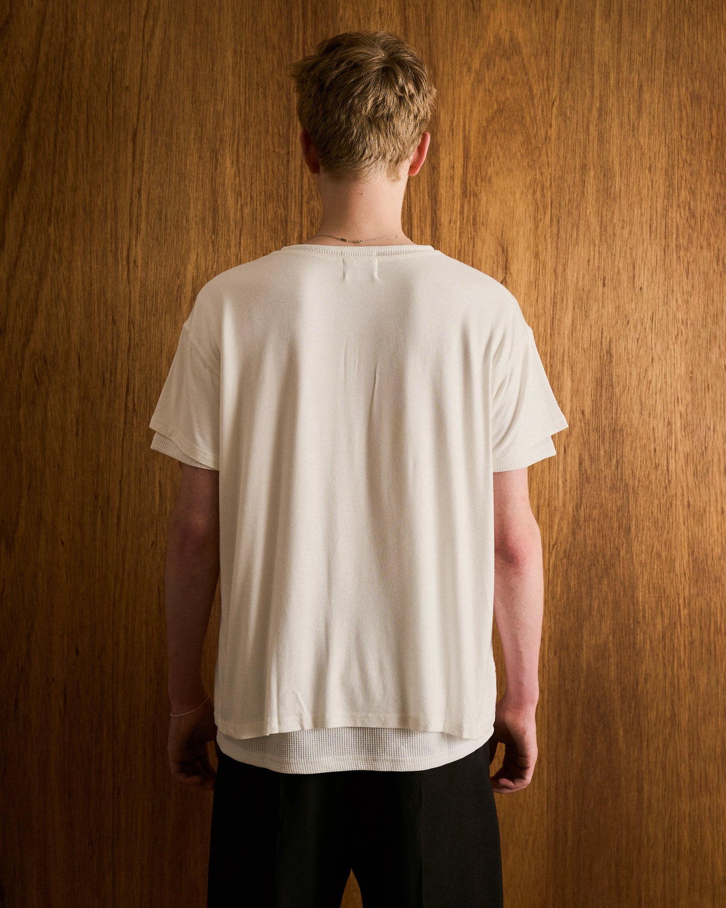 2PIECE HENELY-NECK H/S TEE