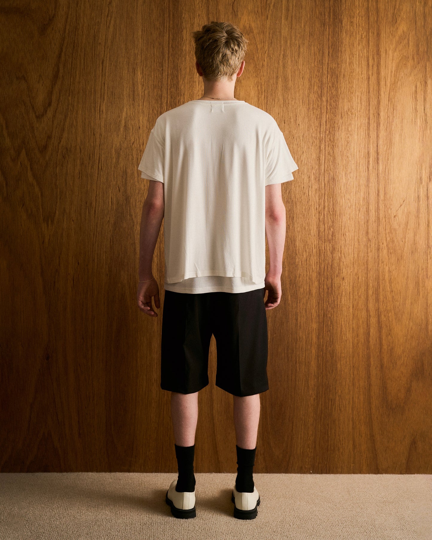 2PIECE HENELY-NECK H/S TEE