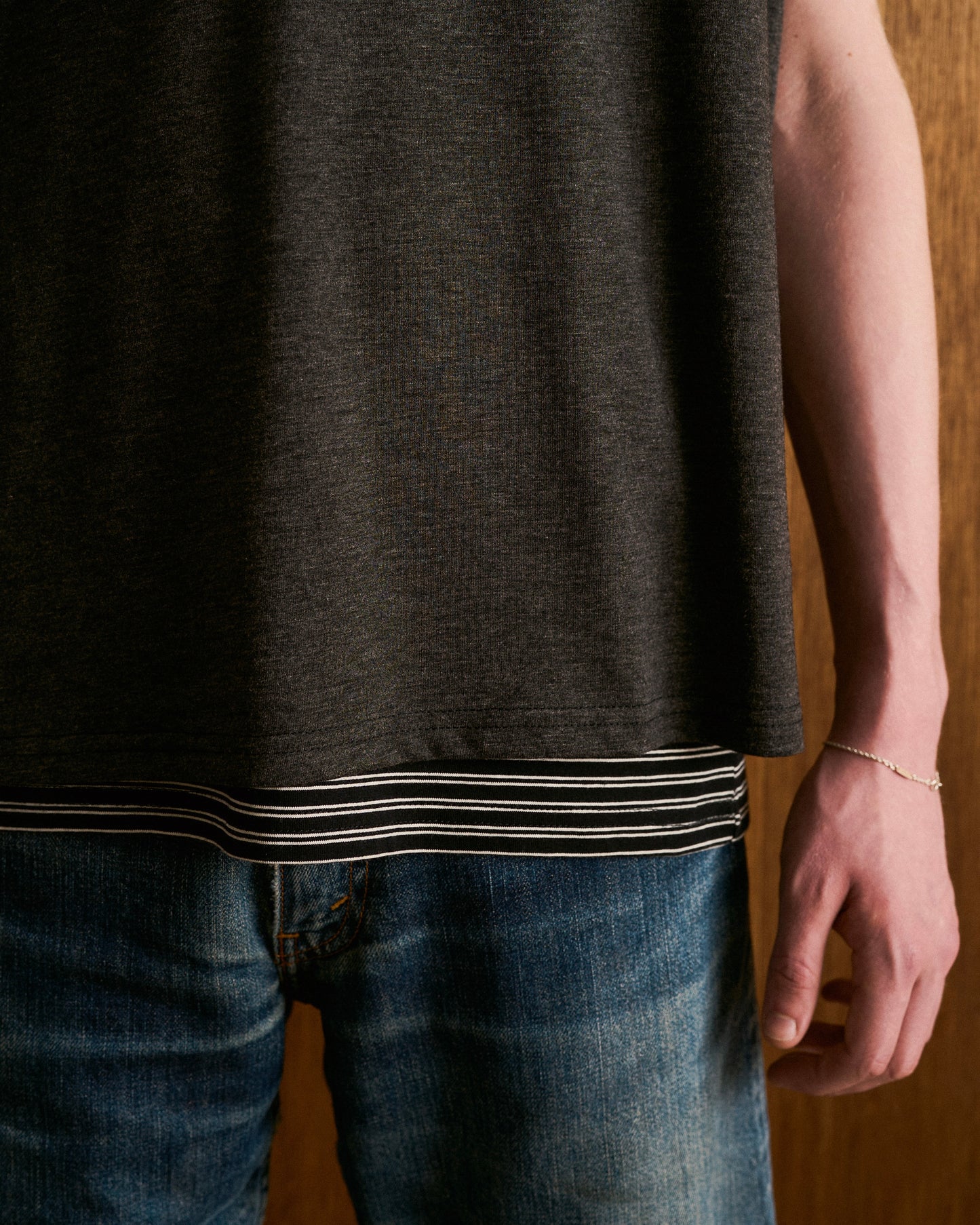 2PIECE HENELY-NECK H/S TEE