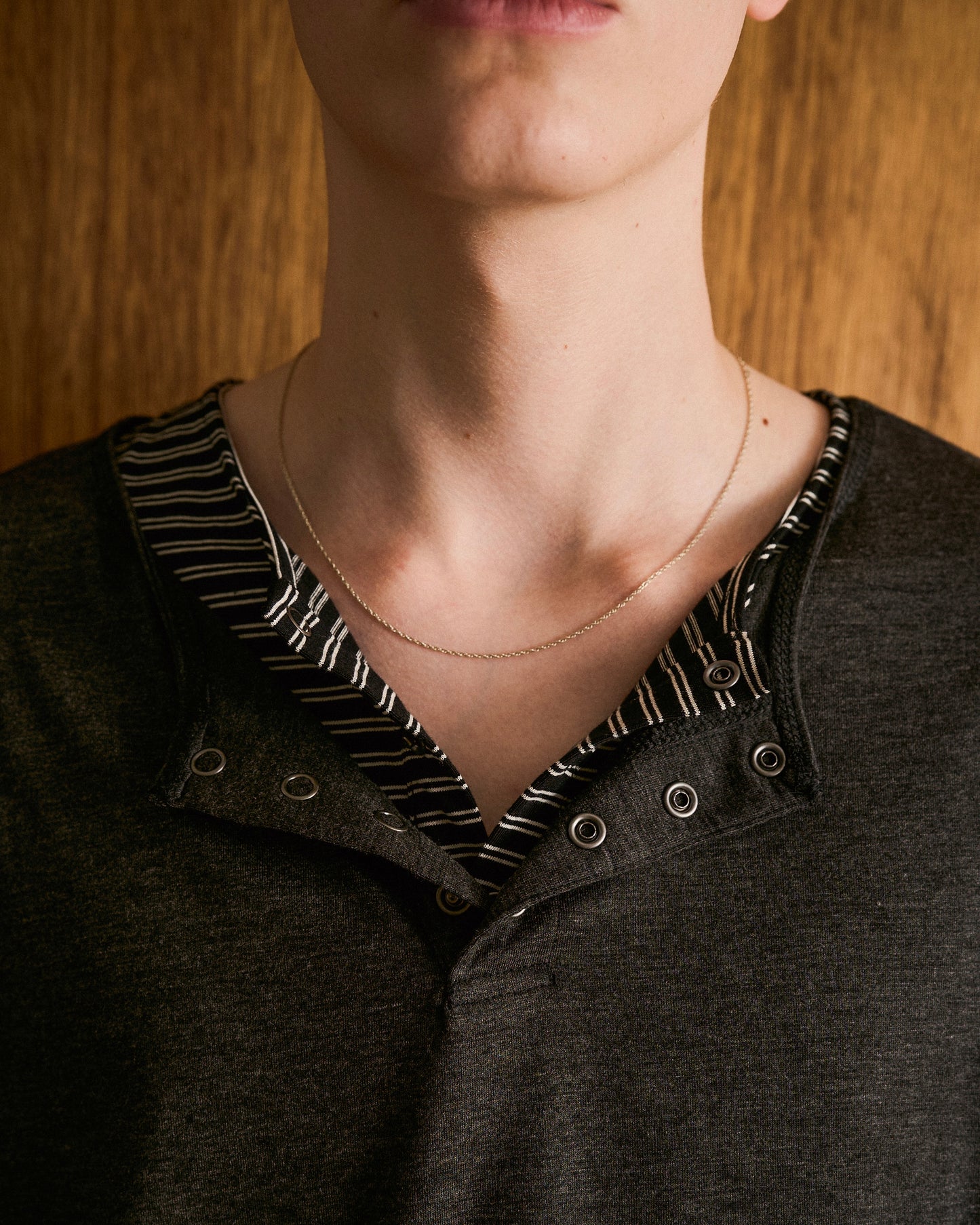 2PIECE HENELY-NECK H/S TEE