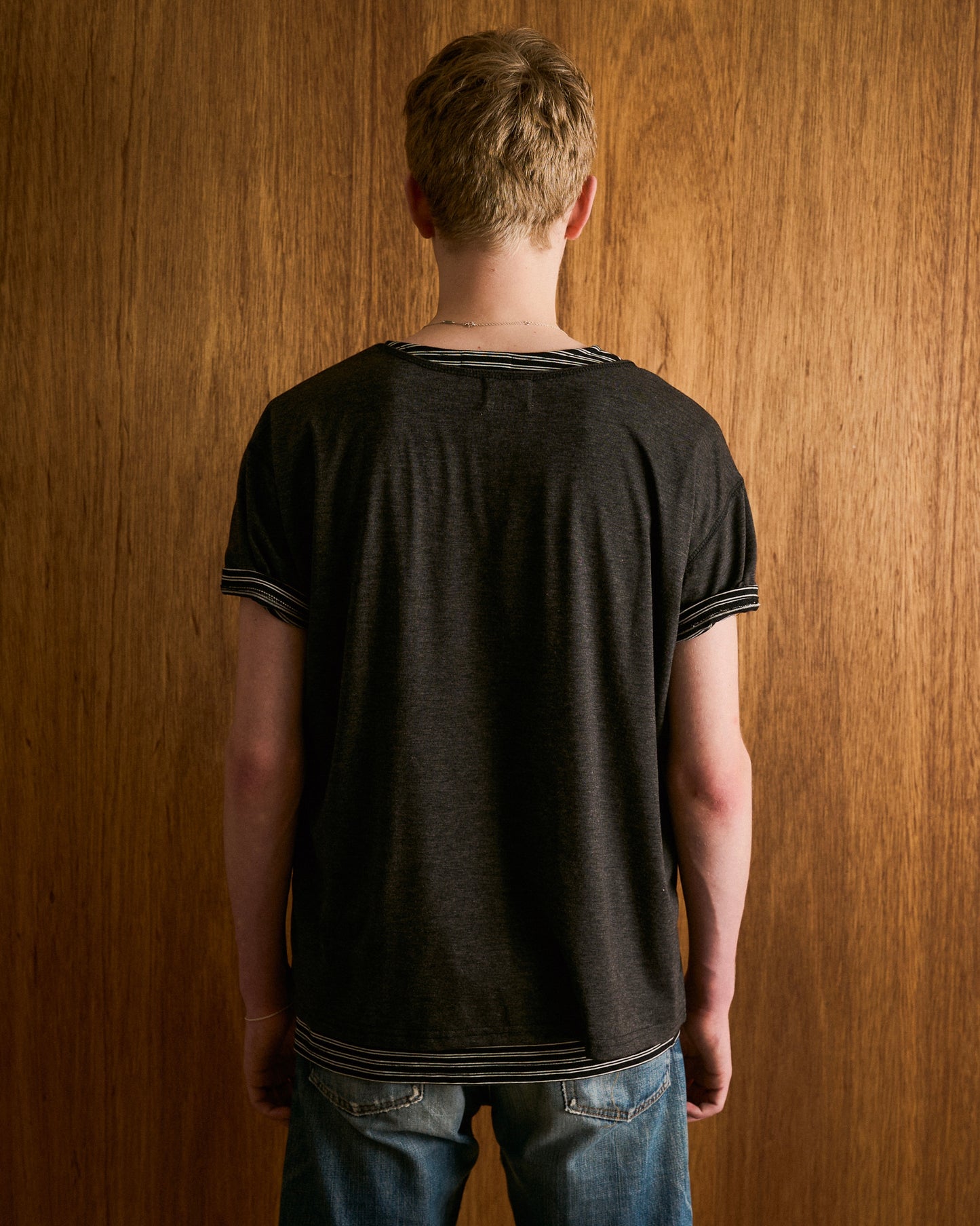 2PIECE HENELY-NECK H/S TEE