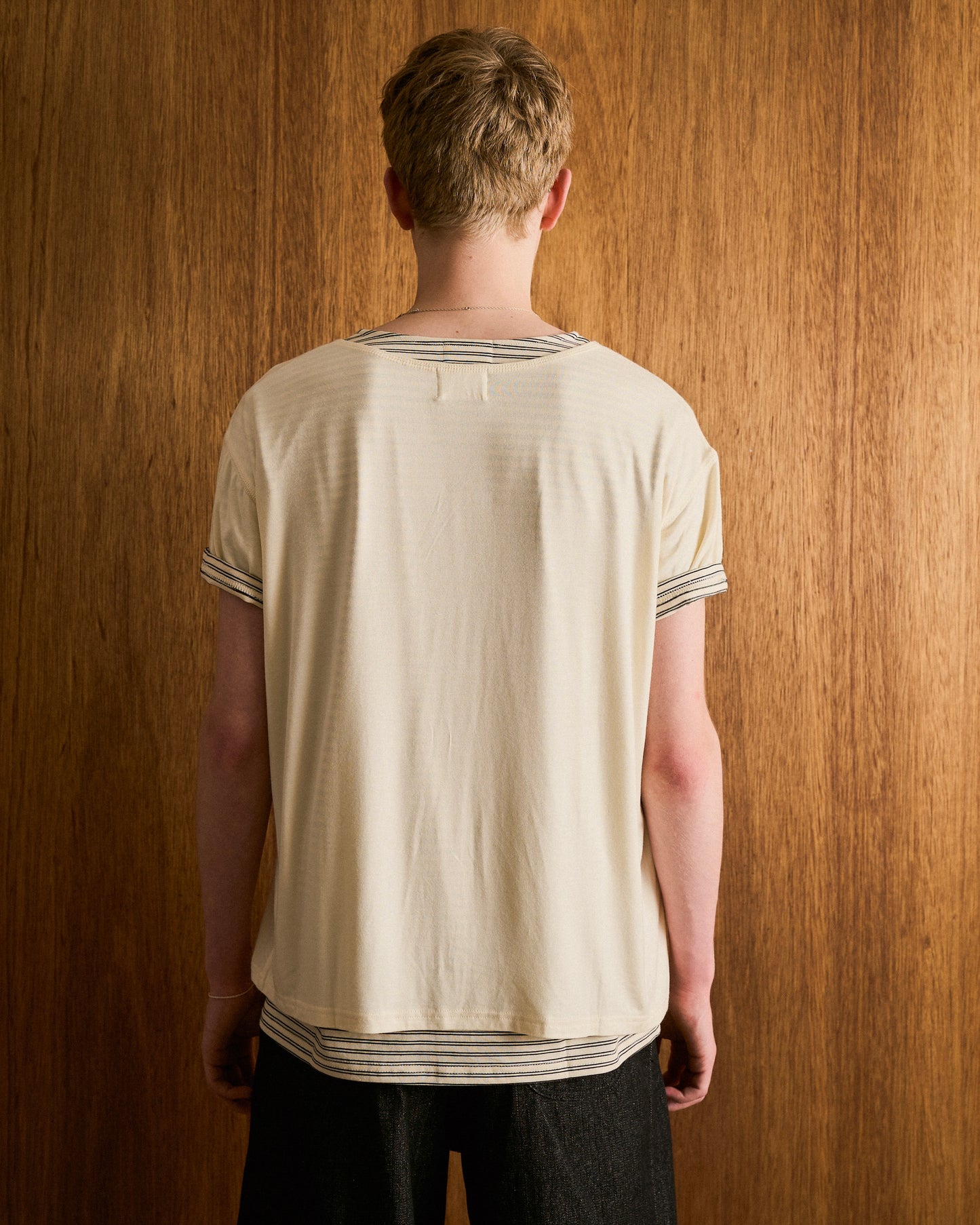 2PIECE HENELY-NECK H/S TEE