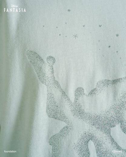 DISNEY / FANTASIA / GLITTER GRAPHIC TEE