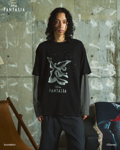 DISNEY / FANTASIA / GLITTER GRAPHIC TEE