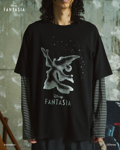DISNEY / FANTASIA / GLITTER GRAPHIC TEE