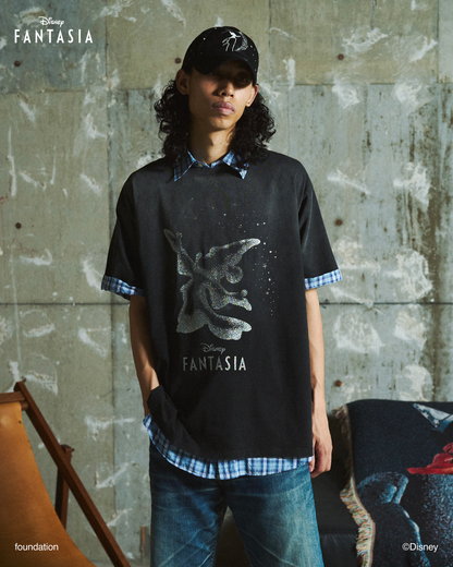 DISNEY / FANTASIA / GLITTER GRAPHIC TEE