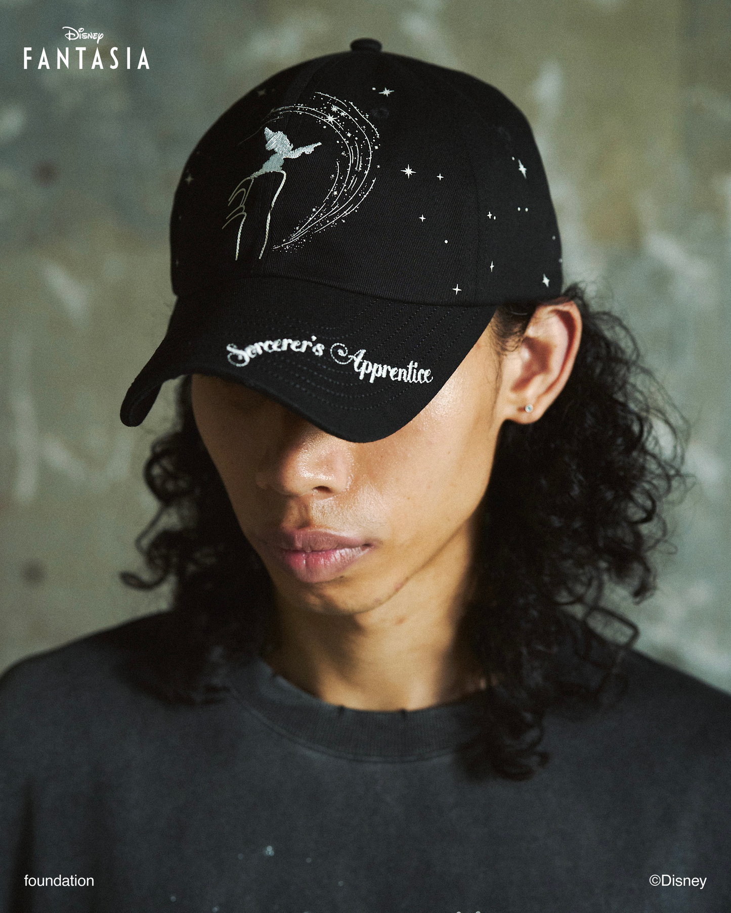 DISNEY / FANTASIA / EMBROIDERY GRAPHIC CAP