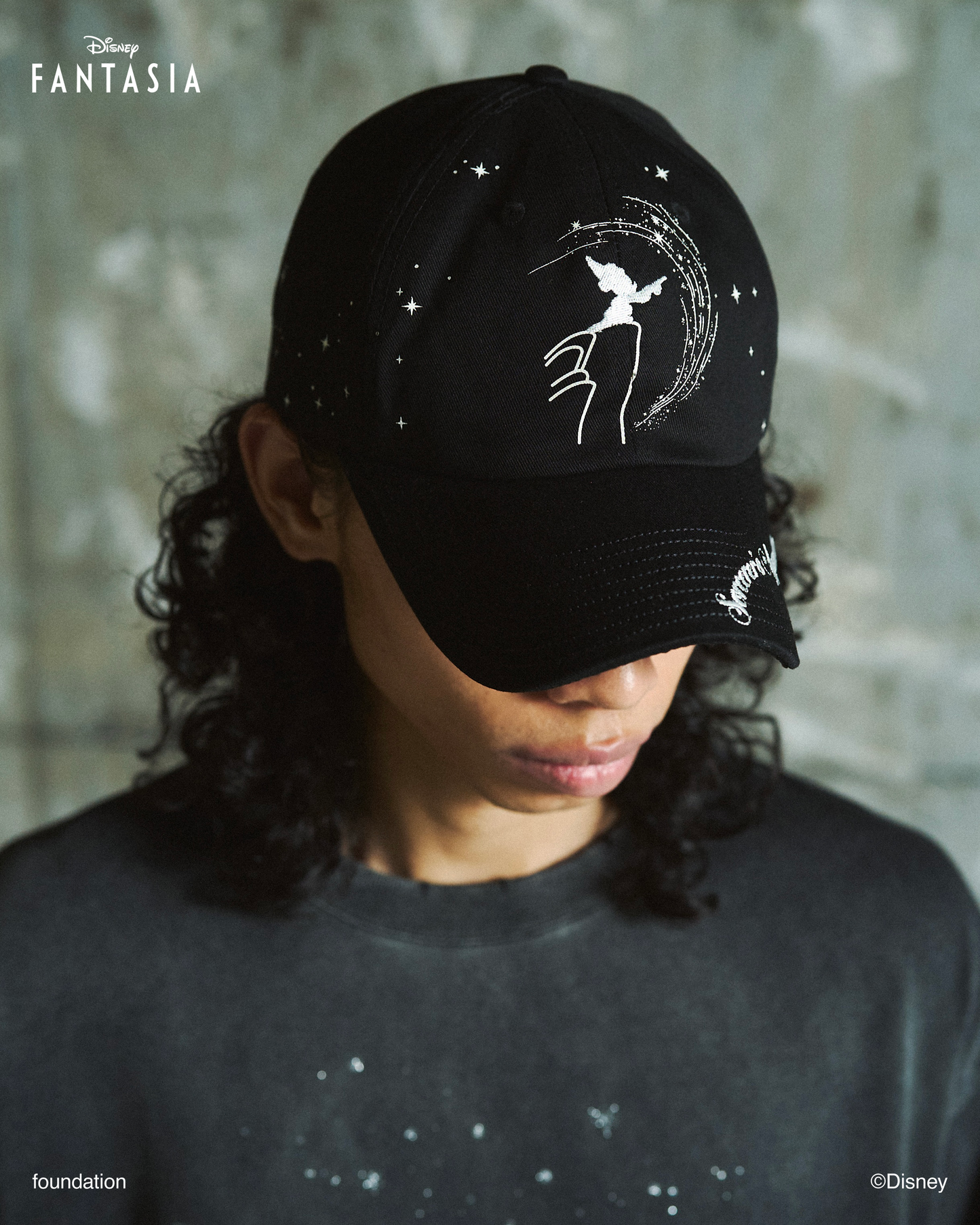 DISNEY / FANTASIA / EMBROIDERY GRAPHIC CAP