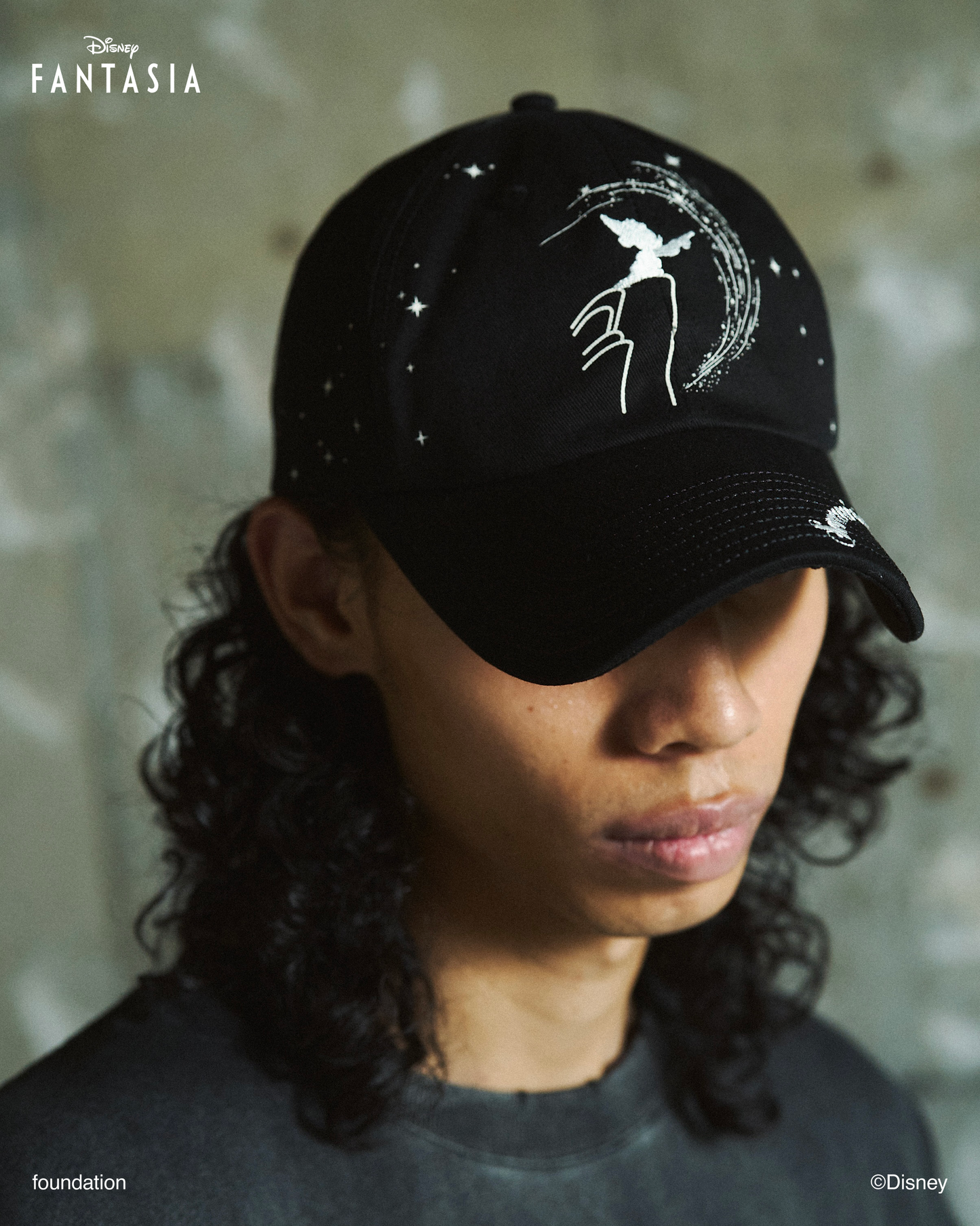 DISNEY / FANTASIA / EMBROIDERY GRAPHIC CAP