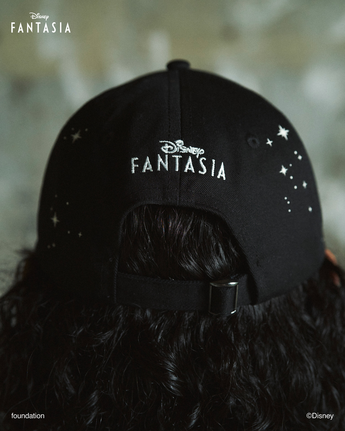 DISNEY / FANTASIA / EMBROIDERY GRAPHIC CAP